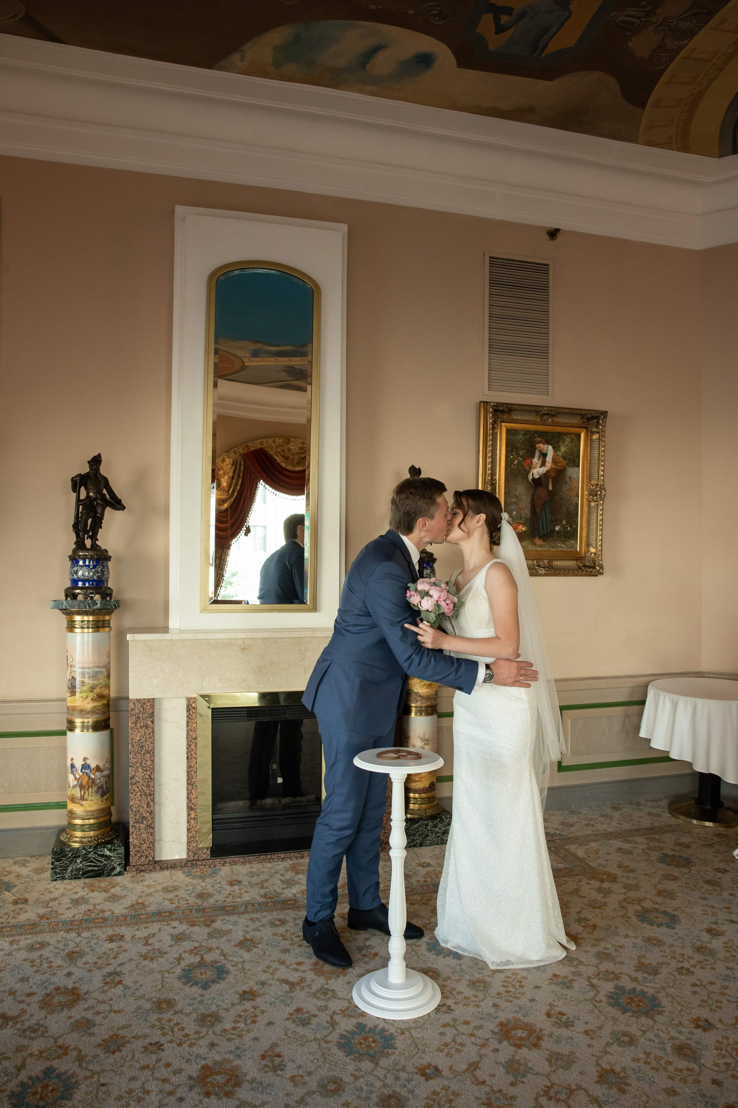 Татьяна и Антон, отель «Националь». Свадебный и репортажный фотограф (Москва, Королев и другие)