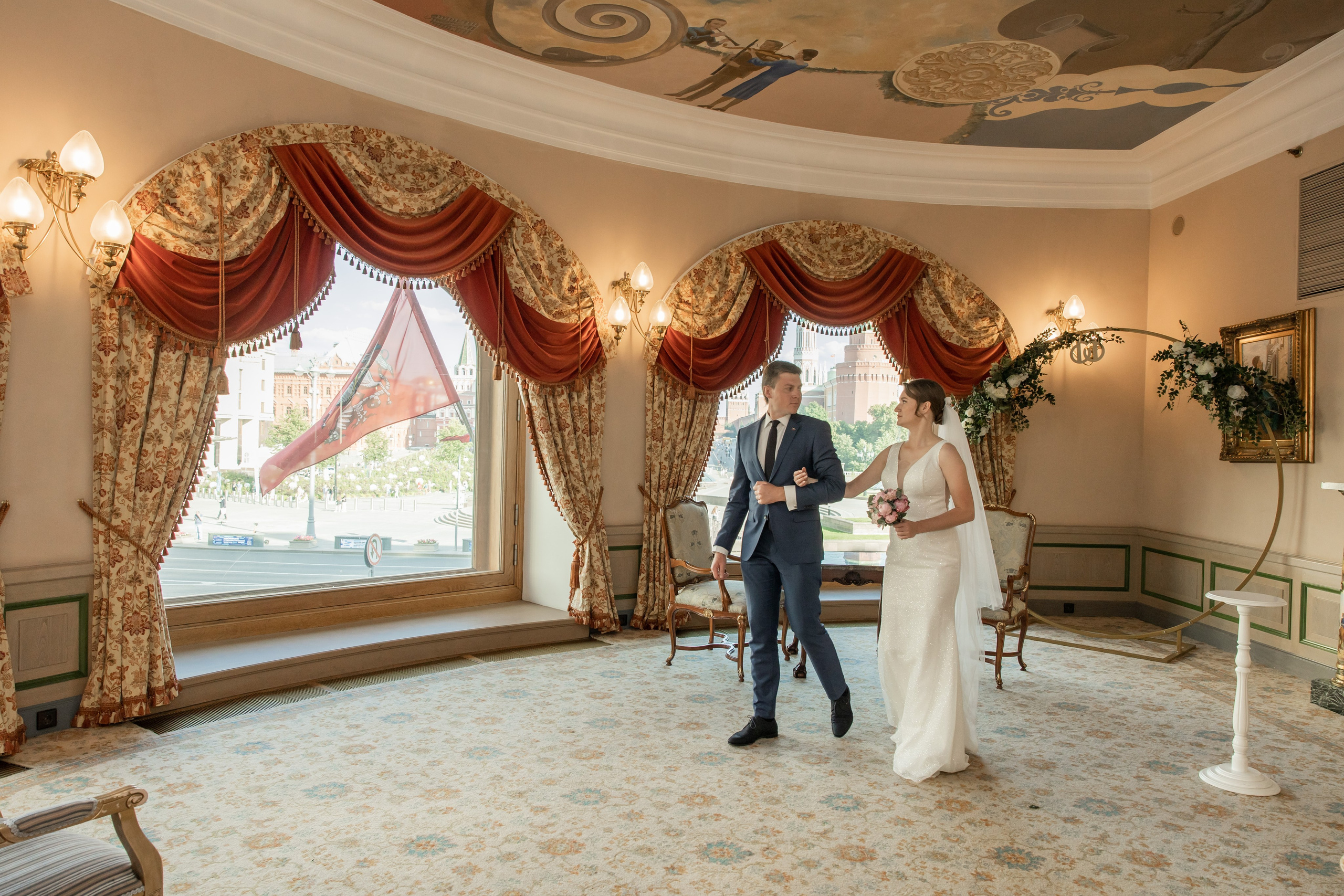 Татьяна и Антон, отель «Националь». Свадебный и репортажный фотограф (Москва, Королев и другие)