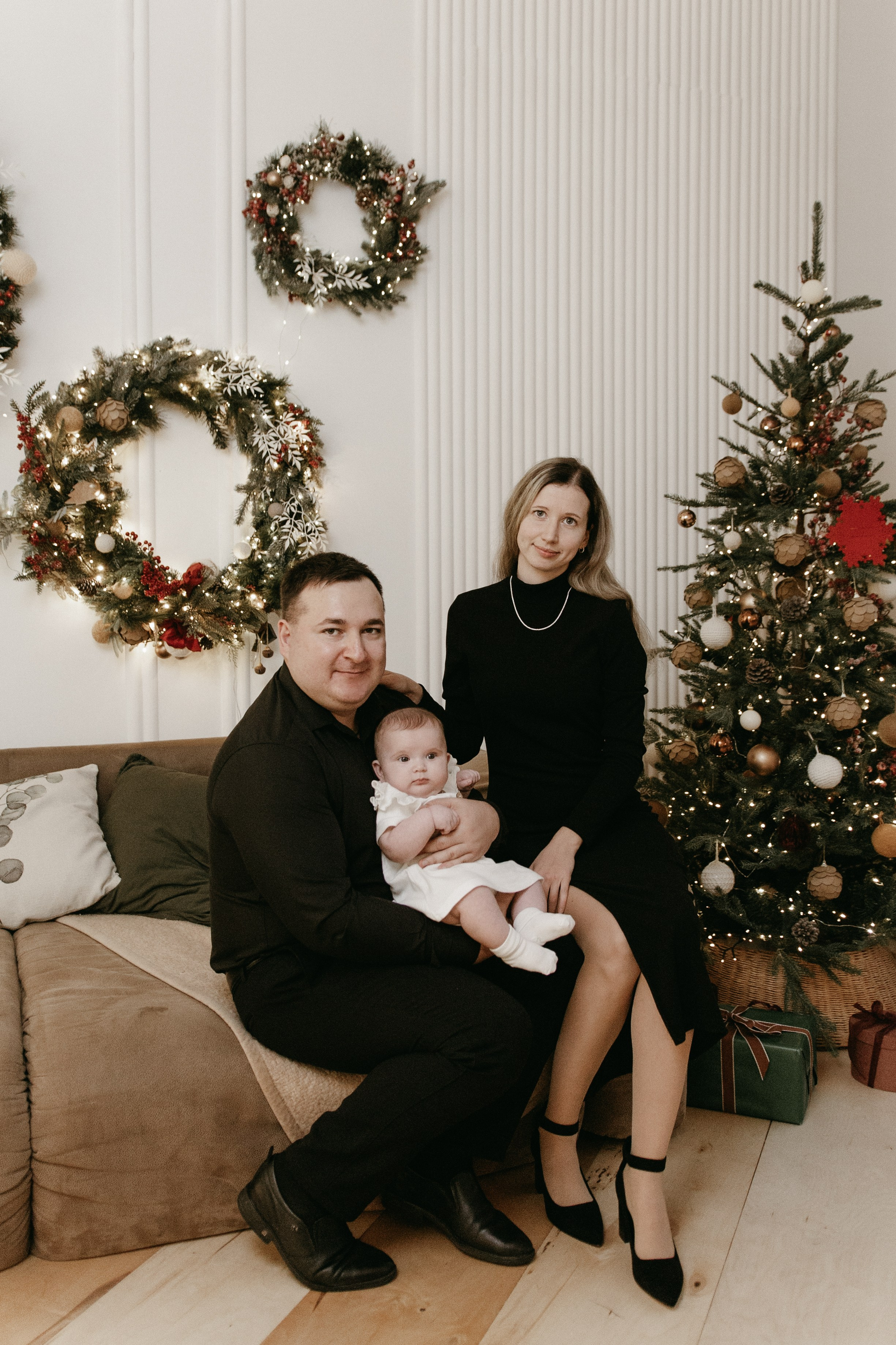 Семья Редькиных Зима 2024. Фотограф в Кирове и Кирово-Чепецке Валерия Шиляева