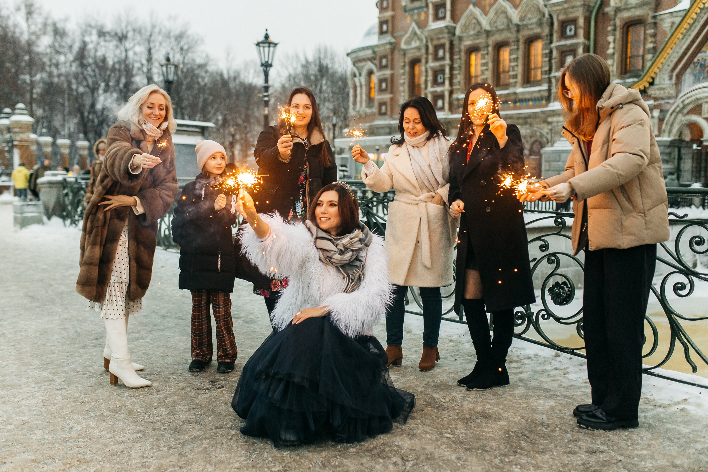 Портфолио в стиле девичника