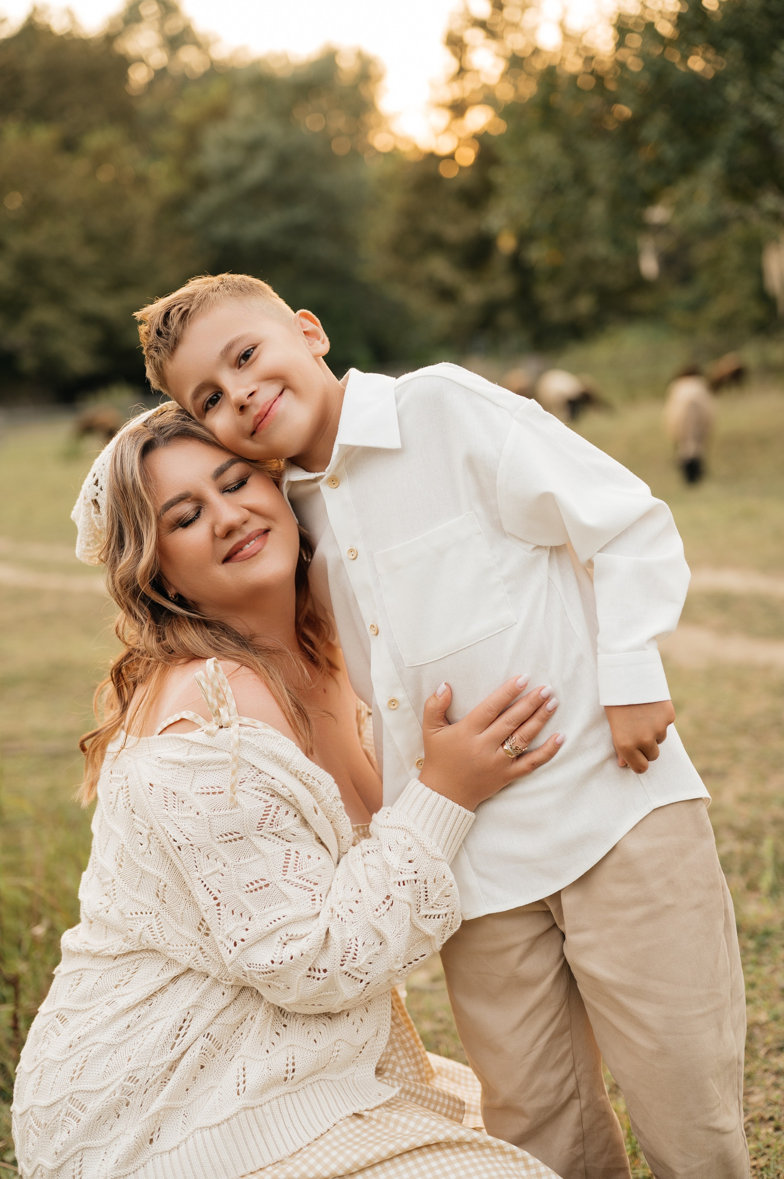 Семейная фотосессия на ферме. Свадебный и семейный фотограф в Краснодаре Алина Мельник