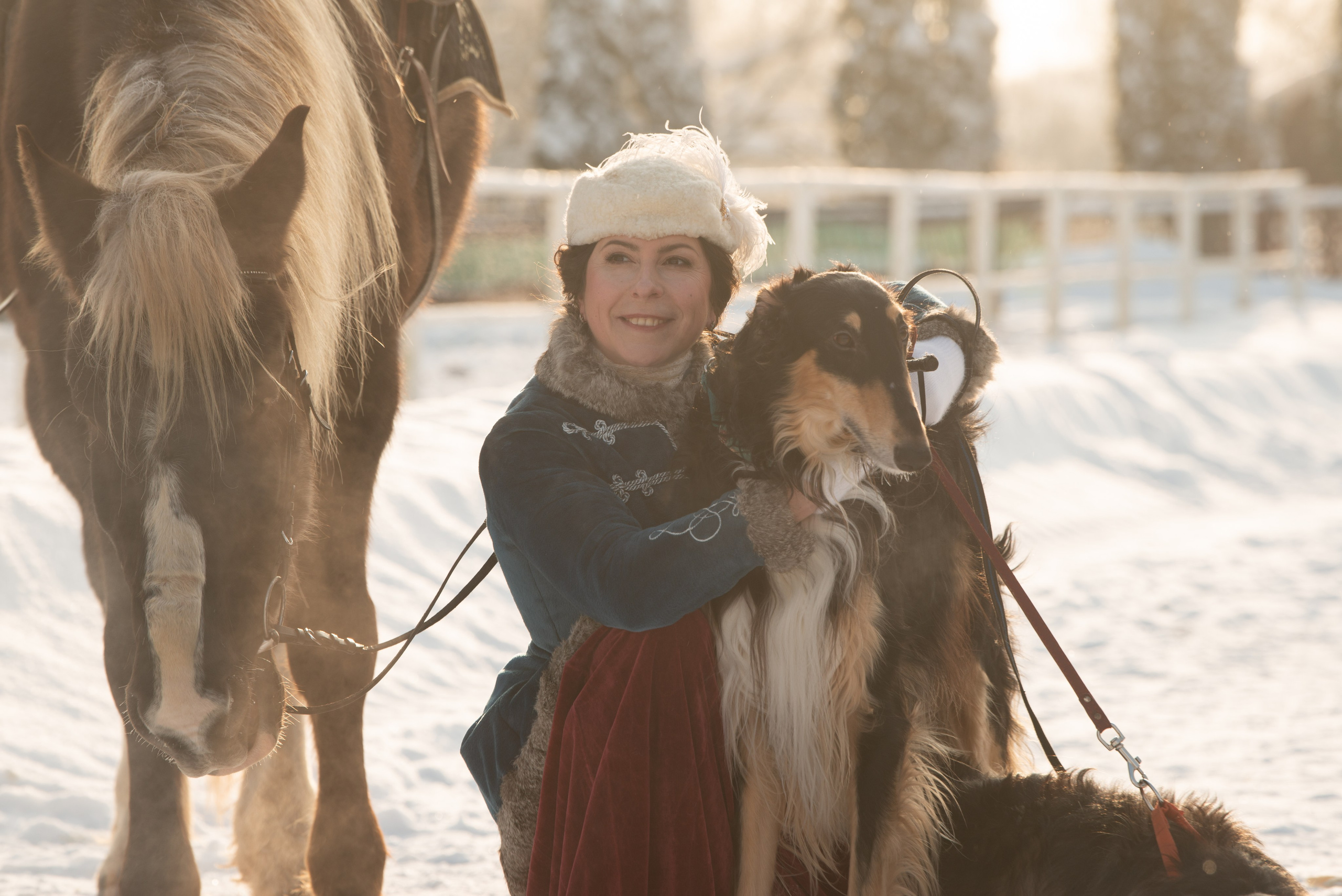 Псовая охота Аванпост. Конный фотограф в Саратове Юлия Иванова