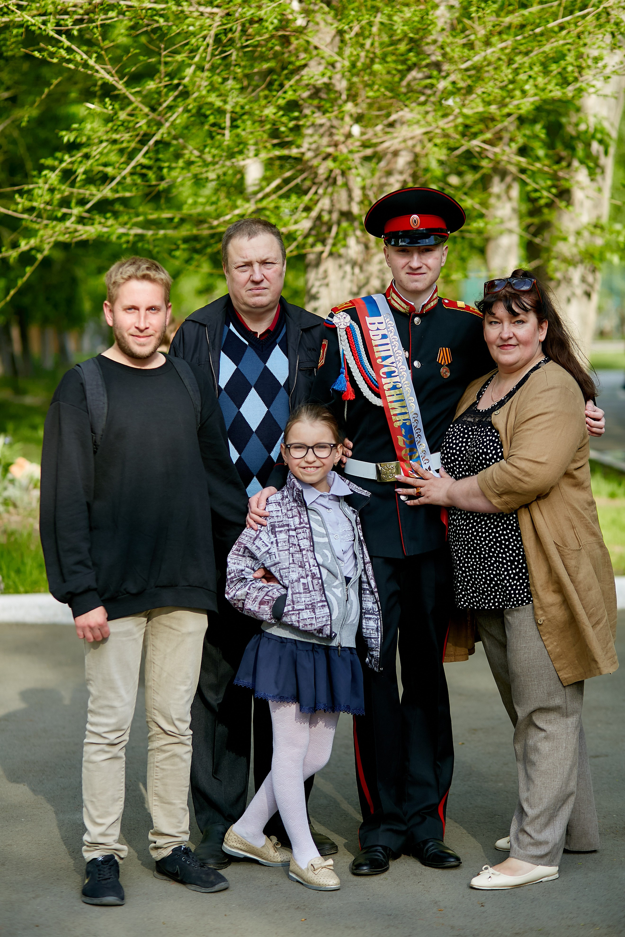 Кадеты последний звонок. Фотограф Вячеслав Фарунин