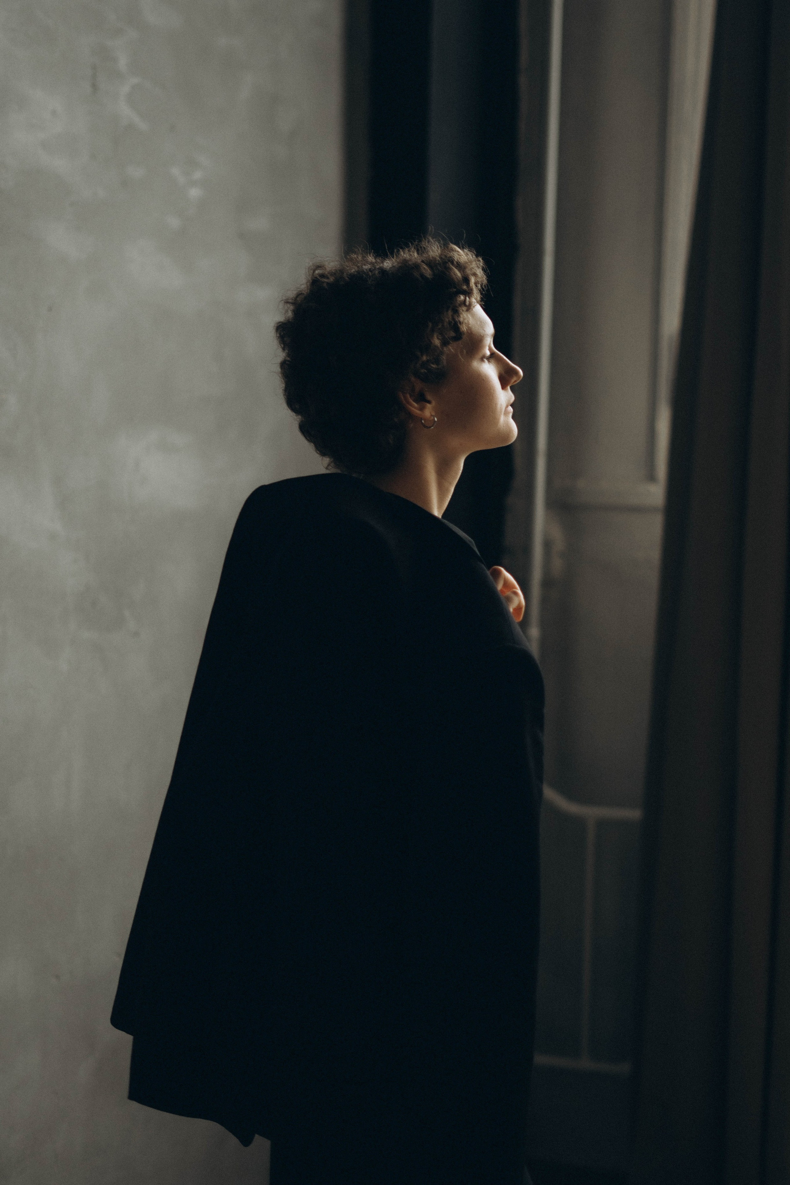 Ольга Рогова. Съемка в студии для актерского портфолио. Портретный фотограф Дарья Бахматова | Нижний Новгород