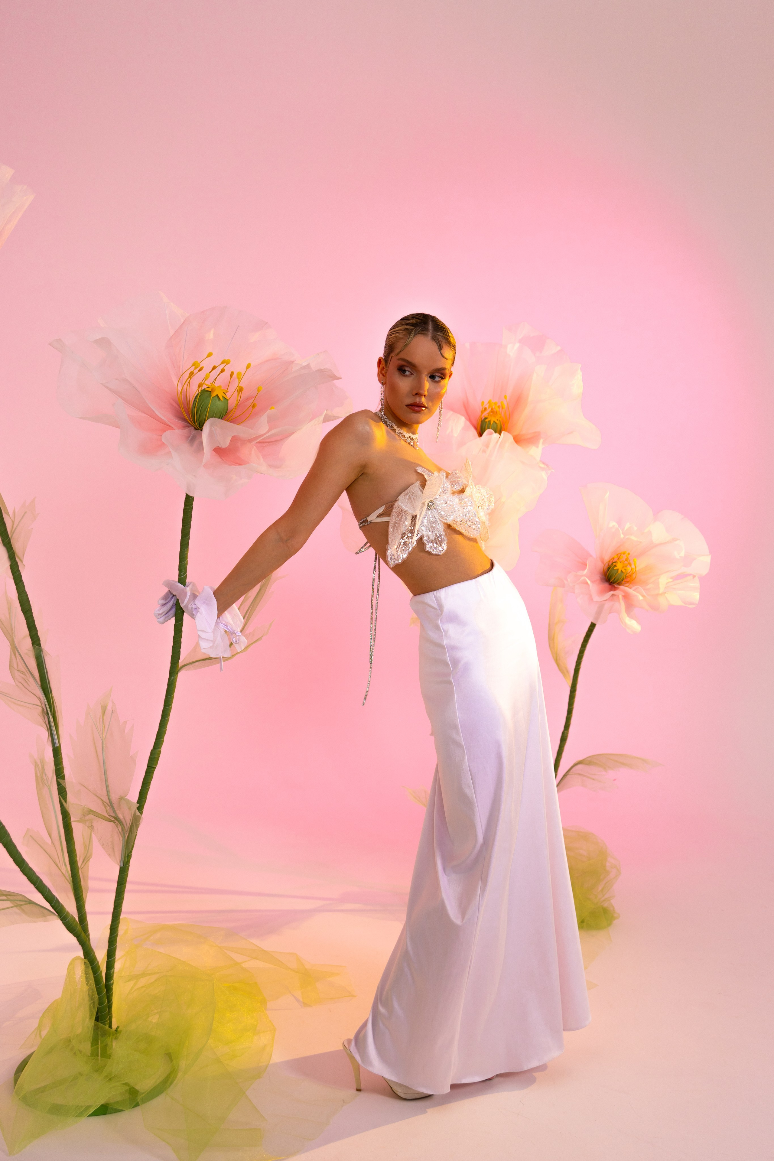 Цветочная фея. Фотограф в Москве Зябченко Екатерина. Съемки беременности, love story, семейный, портреты в студии и на улице