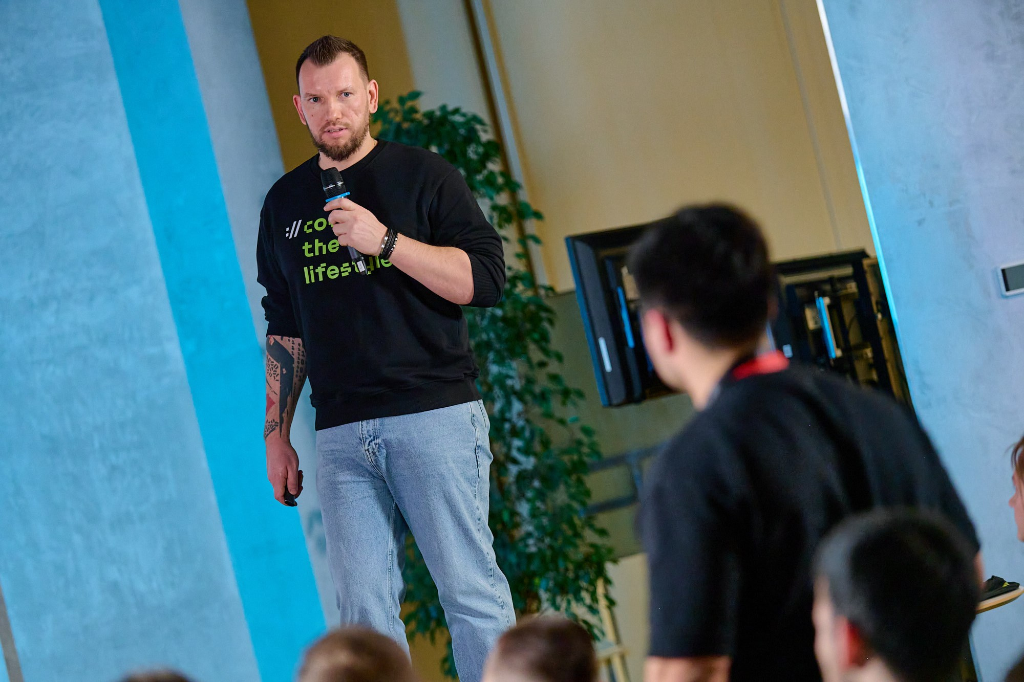 GoLang митап в Lamoda. Репортажный фотограф в Москве Вадим Францев