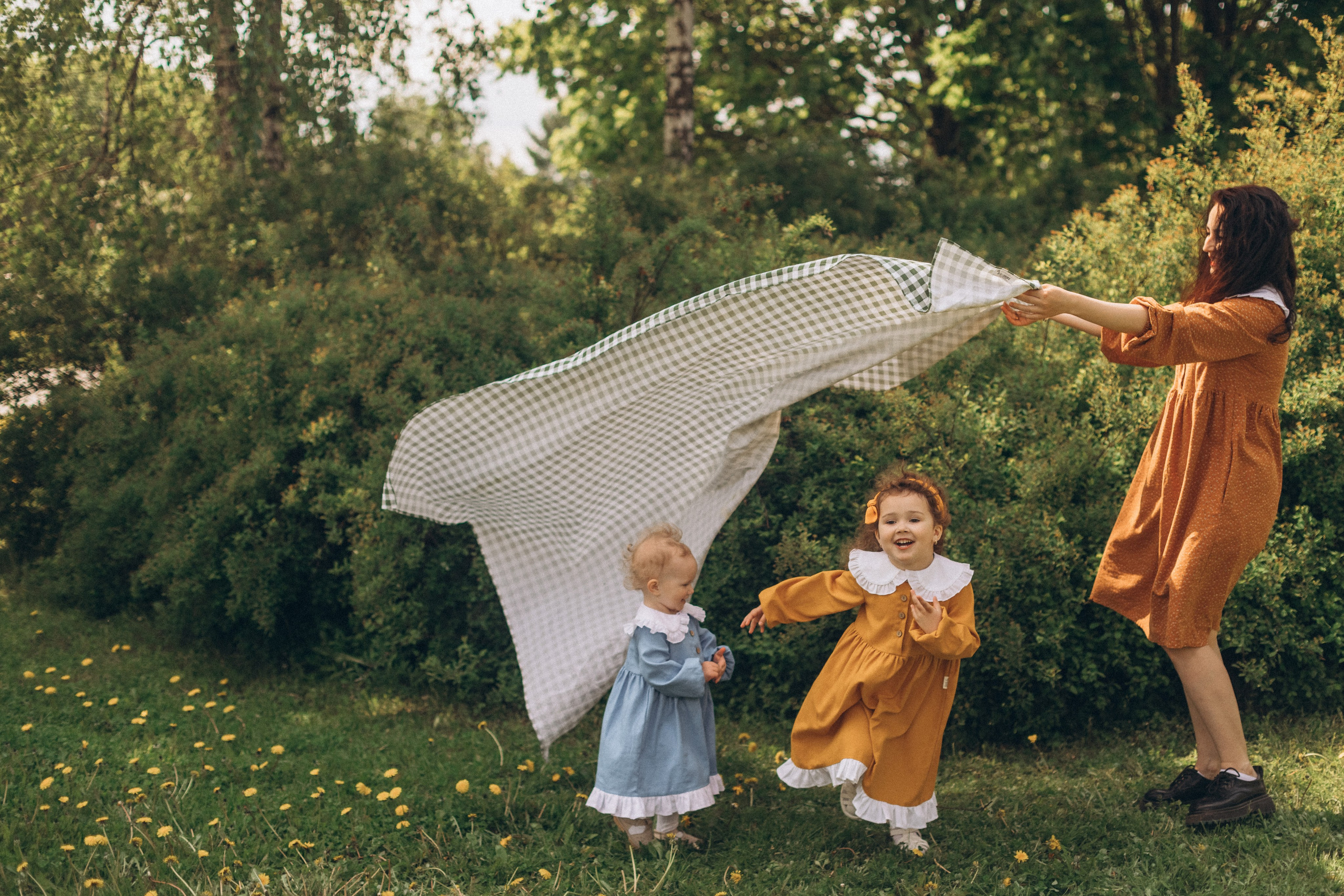 Пикник в парке. Детский и семейный фотограф в Москве Светлана Шабалина