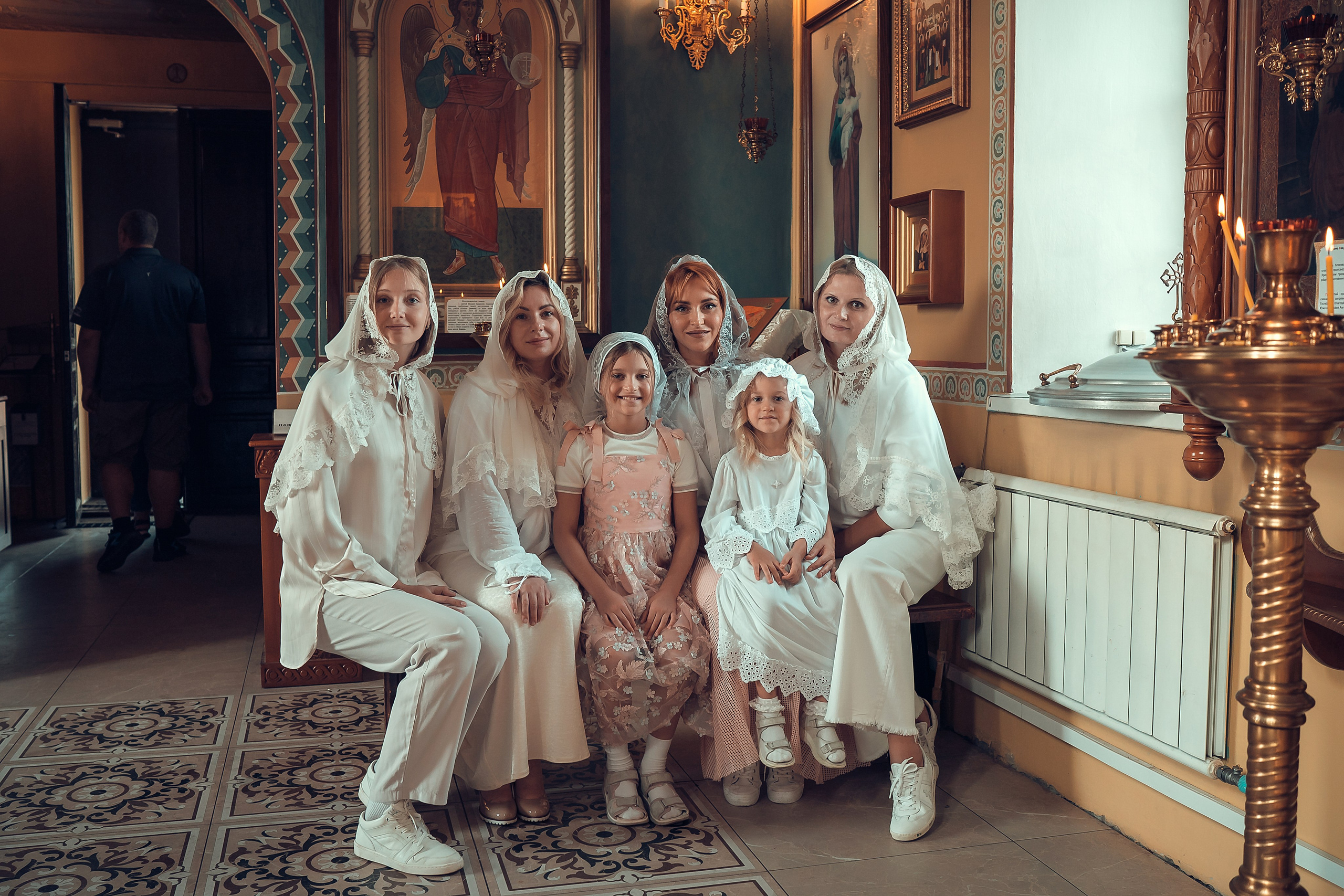 Крещение Даны. Фотограф на Крещение и Венчание в Красноярске Рамазанова Юлия