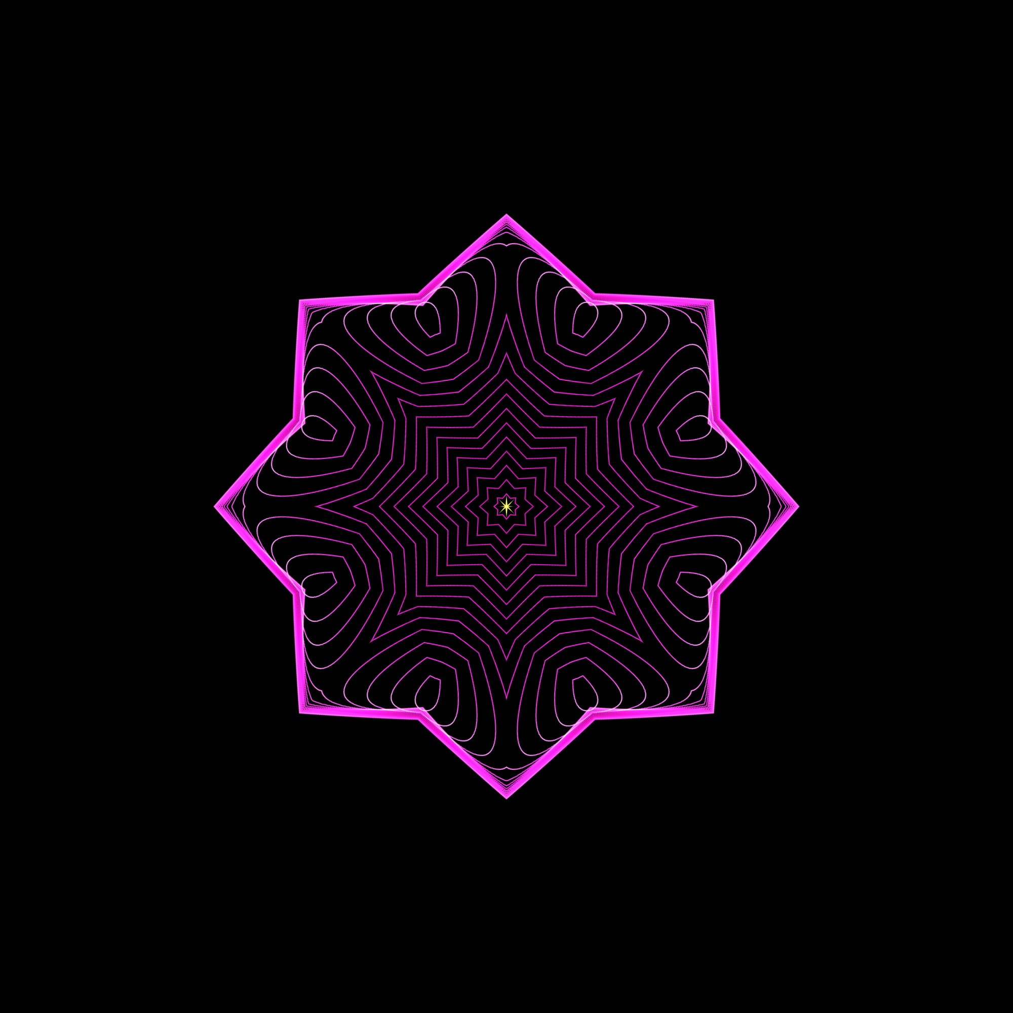 Flame Mandala of a tube TV. Roman Hodirev is an esoteriologist, multidisciplinary artist, photographer and musician. Saint Petersburg, Riga
