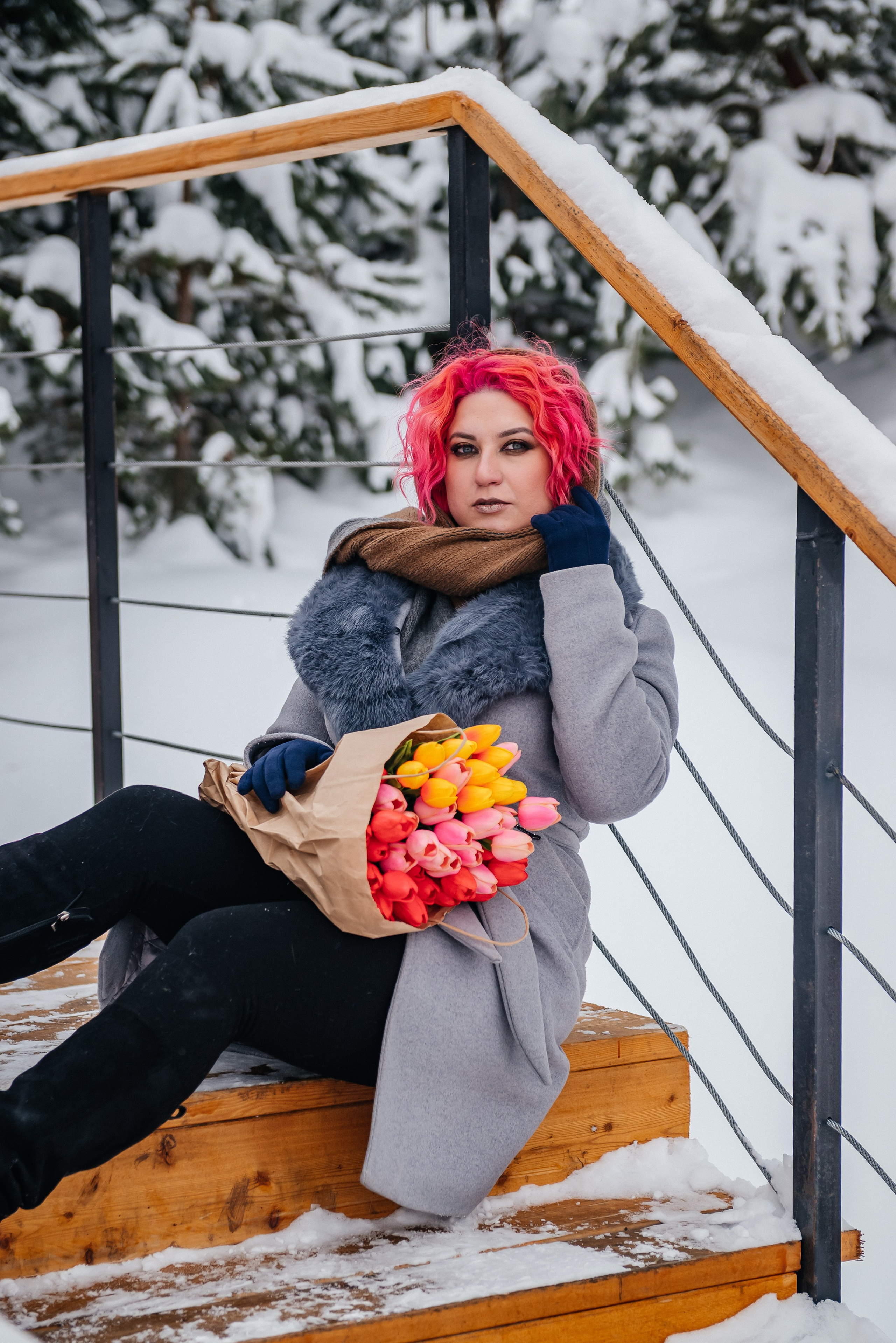 Света и тюльпаны. Свадебный и семейный фотограф в Дзержинске Екатерина Шулакова