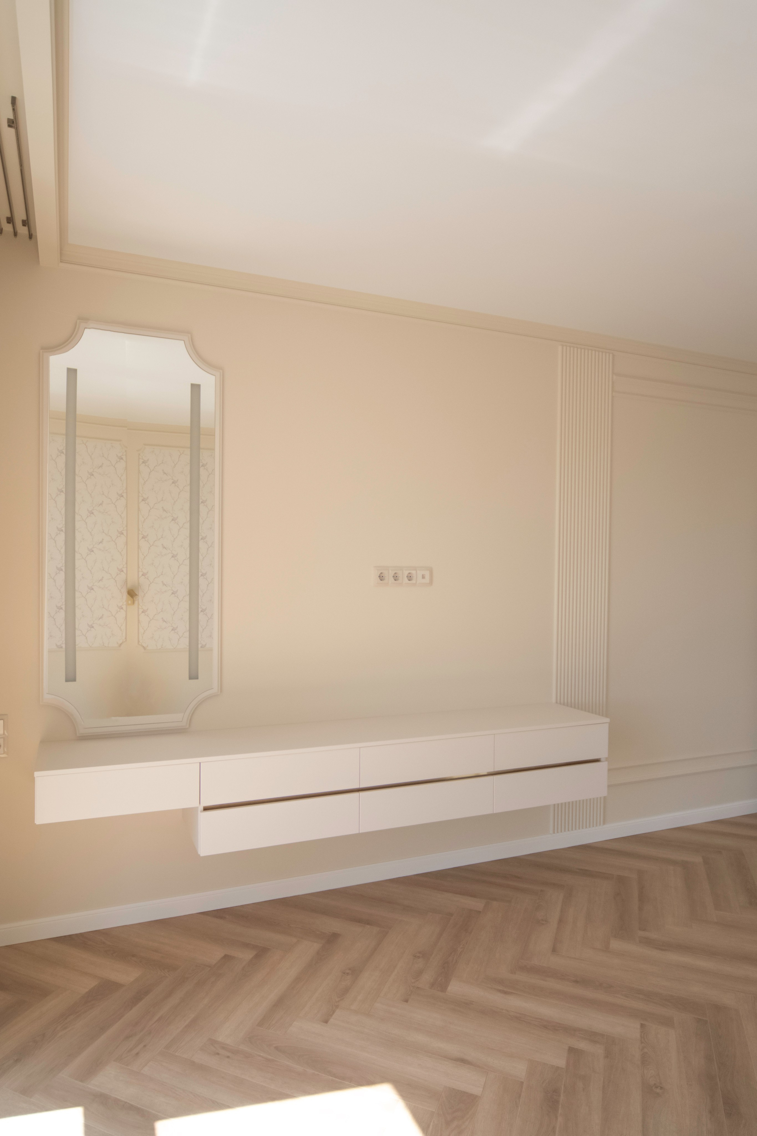 Подвесные тумбы. Пространство