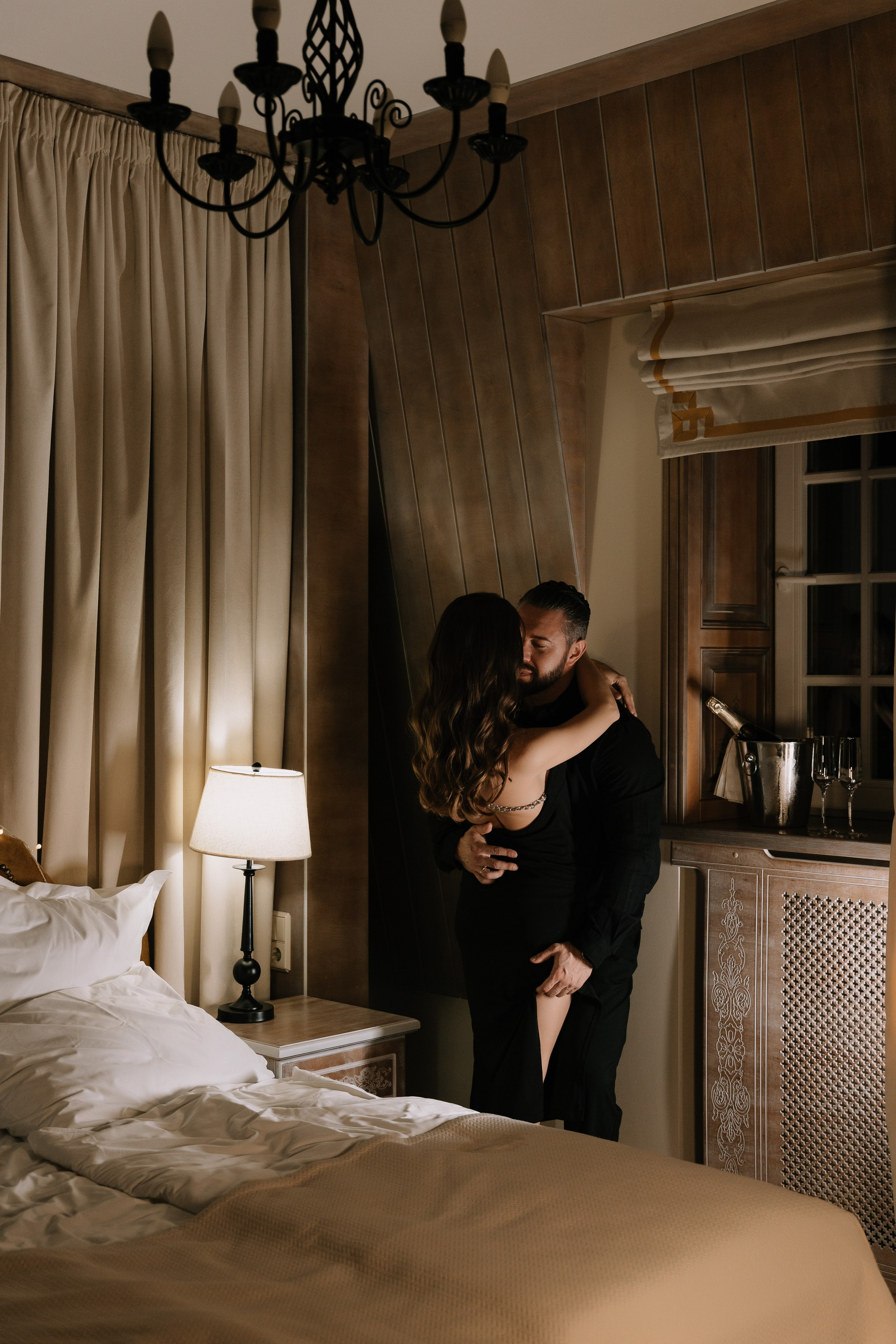 Новогодняя фотосессия в отеле Вилла Тоскана. Свадебный фотограф Калининград