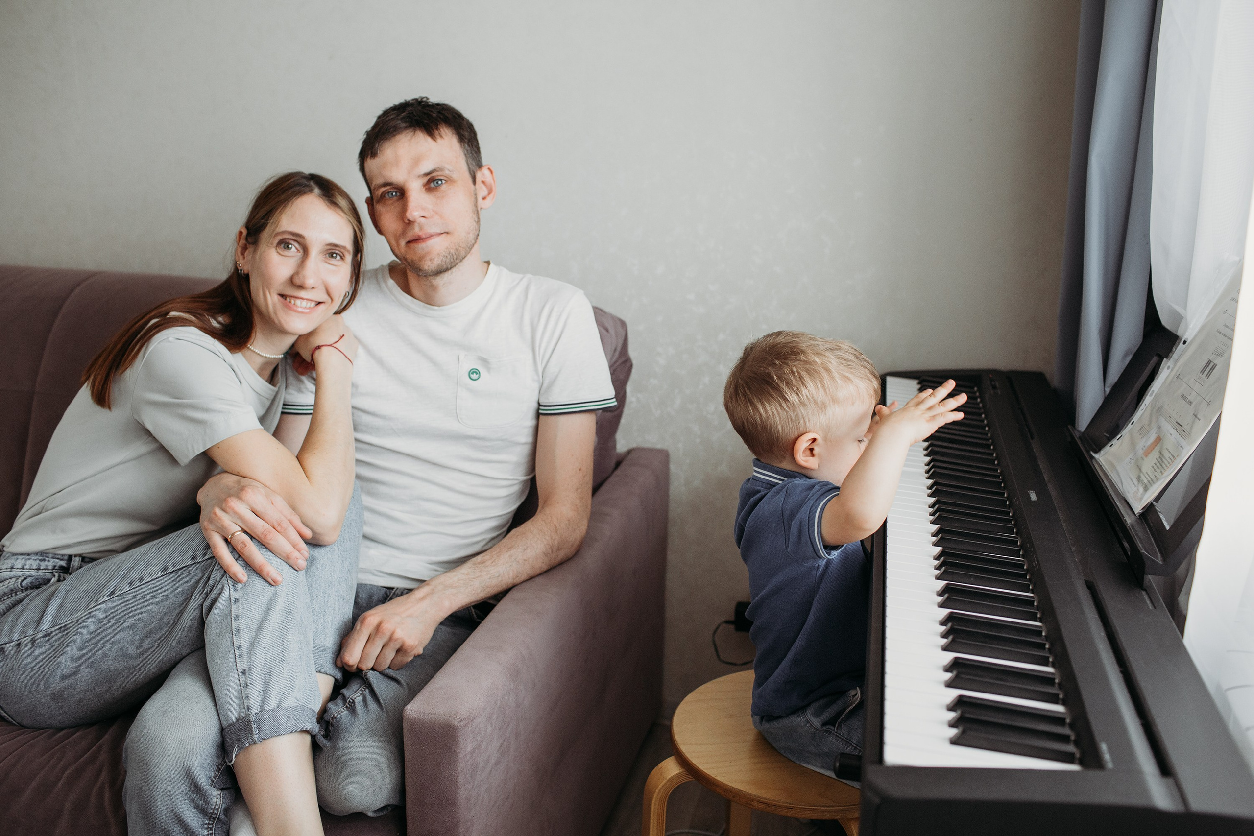 Юра, Катя, Лиза, Настя, Андрей. Семейный фотограф Томск