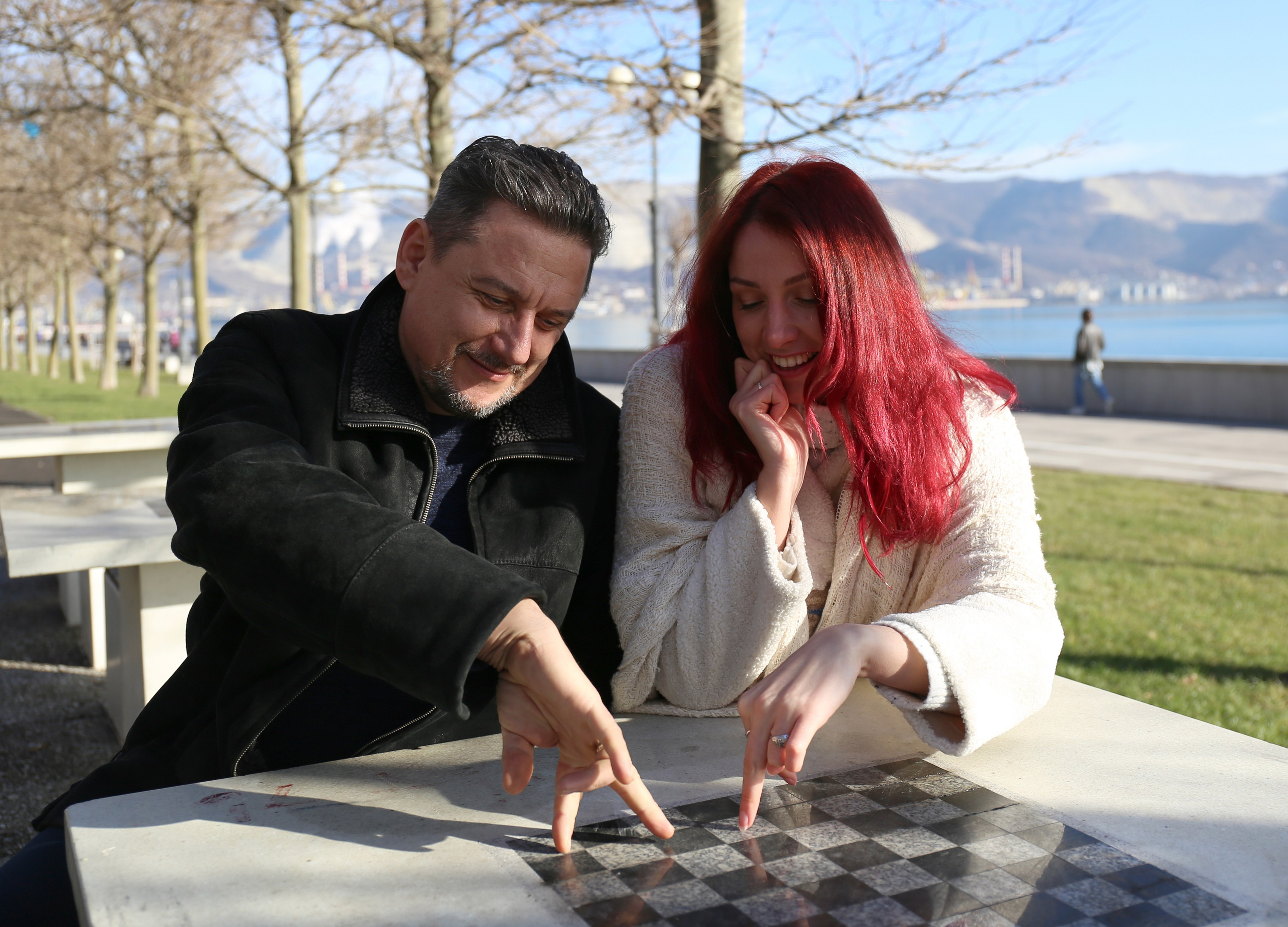 Оксана и Алексей. Семейный и детский фотограф Екатерина Черняева. Снимаю портреты, love story, фотопрогулки, работаю на улице, в кафе, студии, дома у клиента