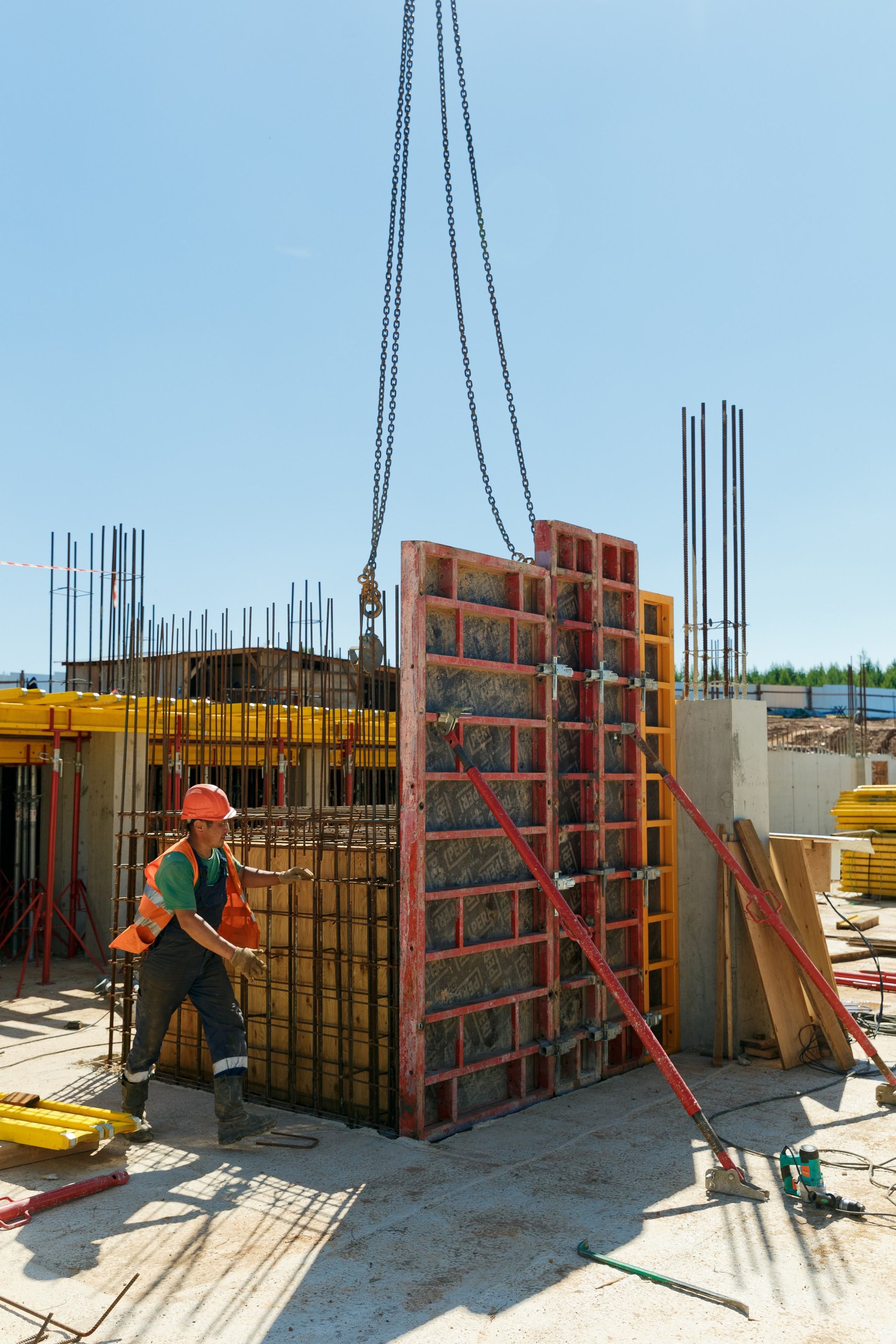 Строящиеся объекты в посёлке Жигалова. Свадебный фотограф Иркутск, репортажный фотограф Иркутск