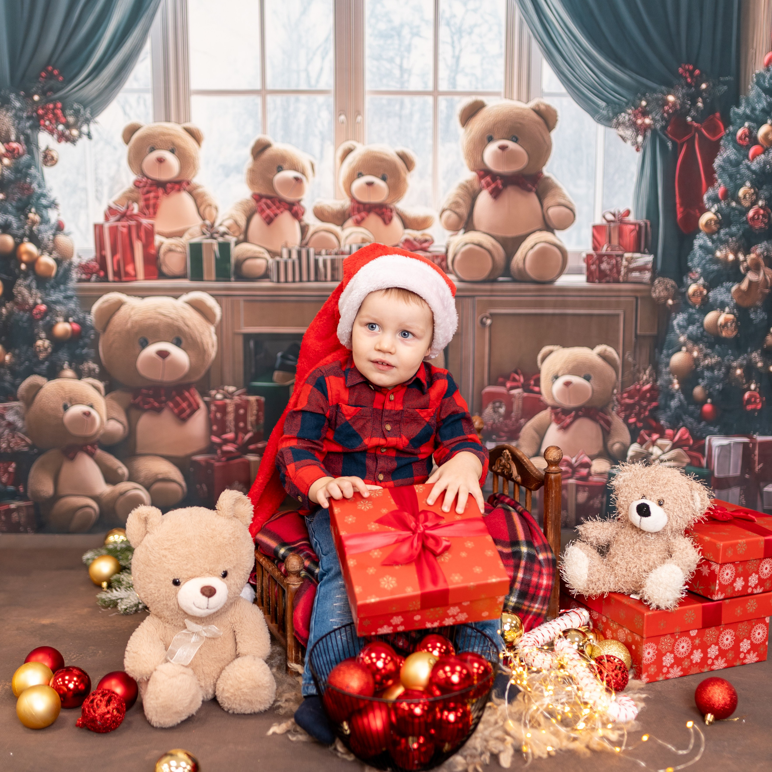 Новогодние. Фотограф новорожденных. Детский и семейный фотограф Марьяна Юдина