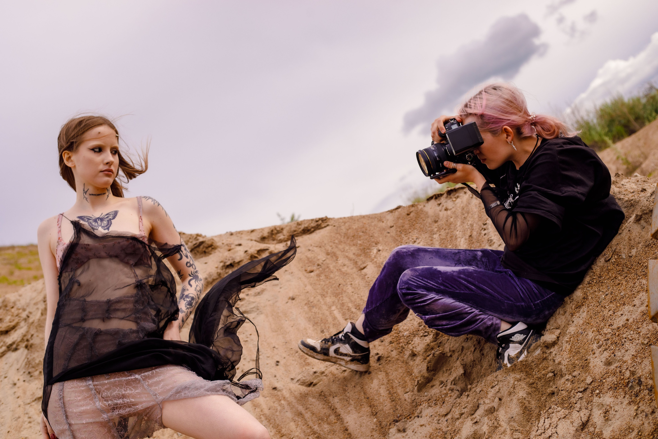 Песочная съемка. Фотограф Екатерина Козловская