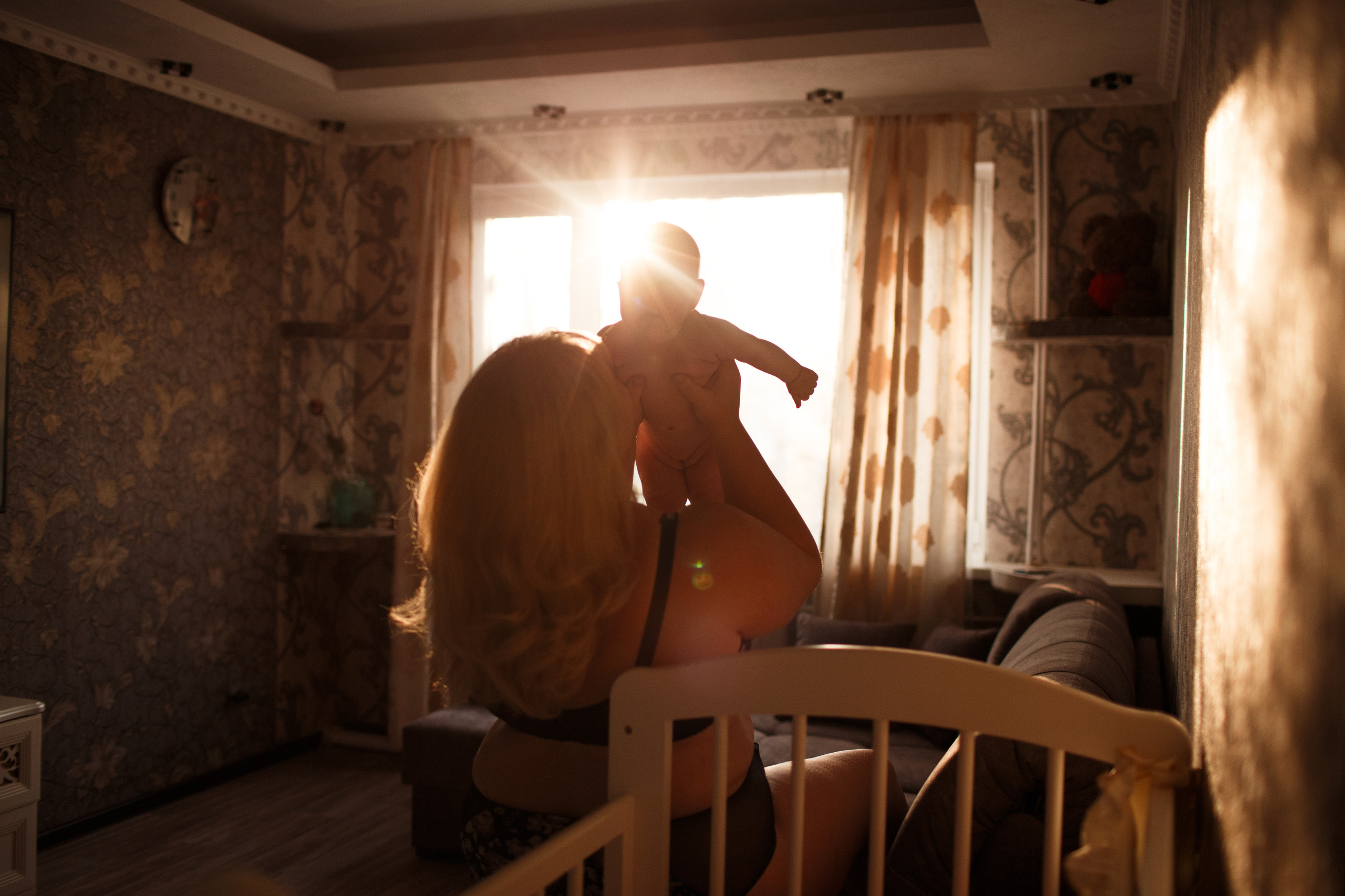 Мама и малыш. Портретный и свадебный фотограф в Белгороде Глухова Кристина