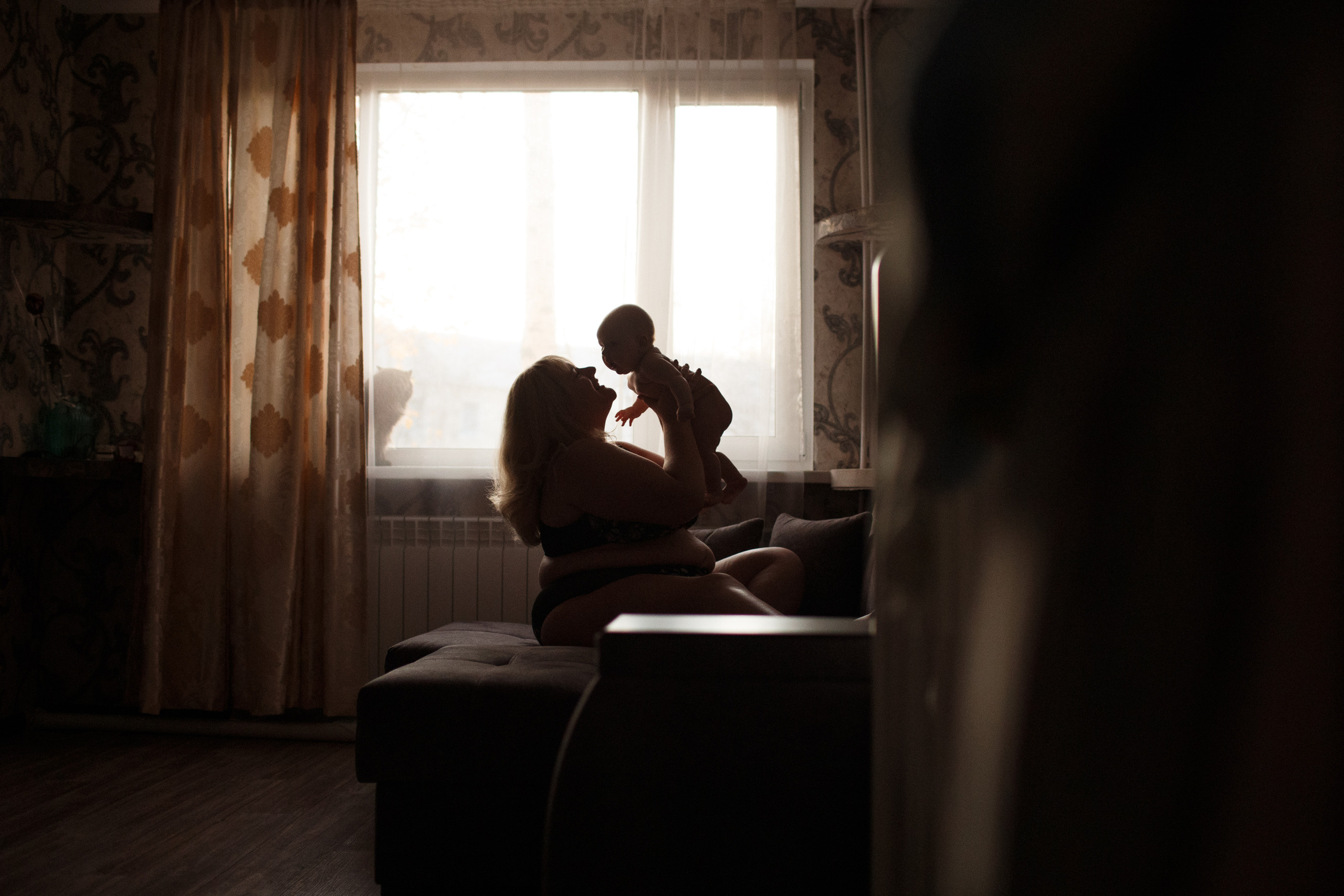 Мама и малыш. Портретный и свадебный фотограф в Белгороде Глухова Кристина