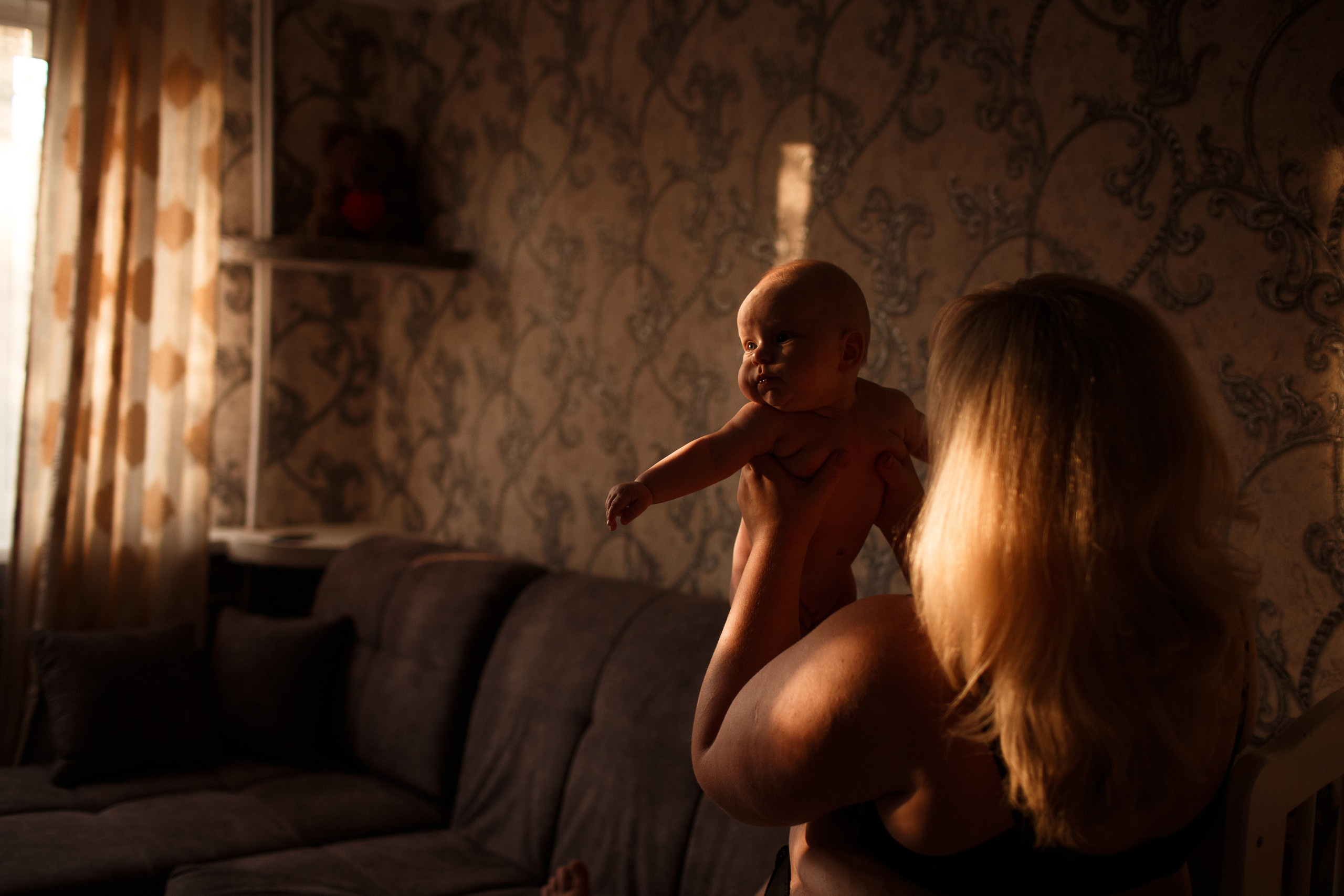 Мама и малыш. Портретный и свадебный фотограф в Белгороде Глухова Кристина