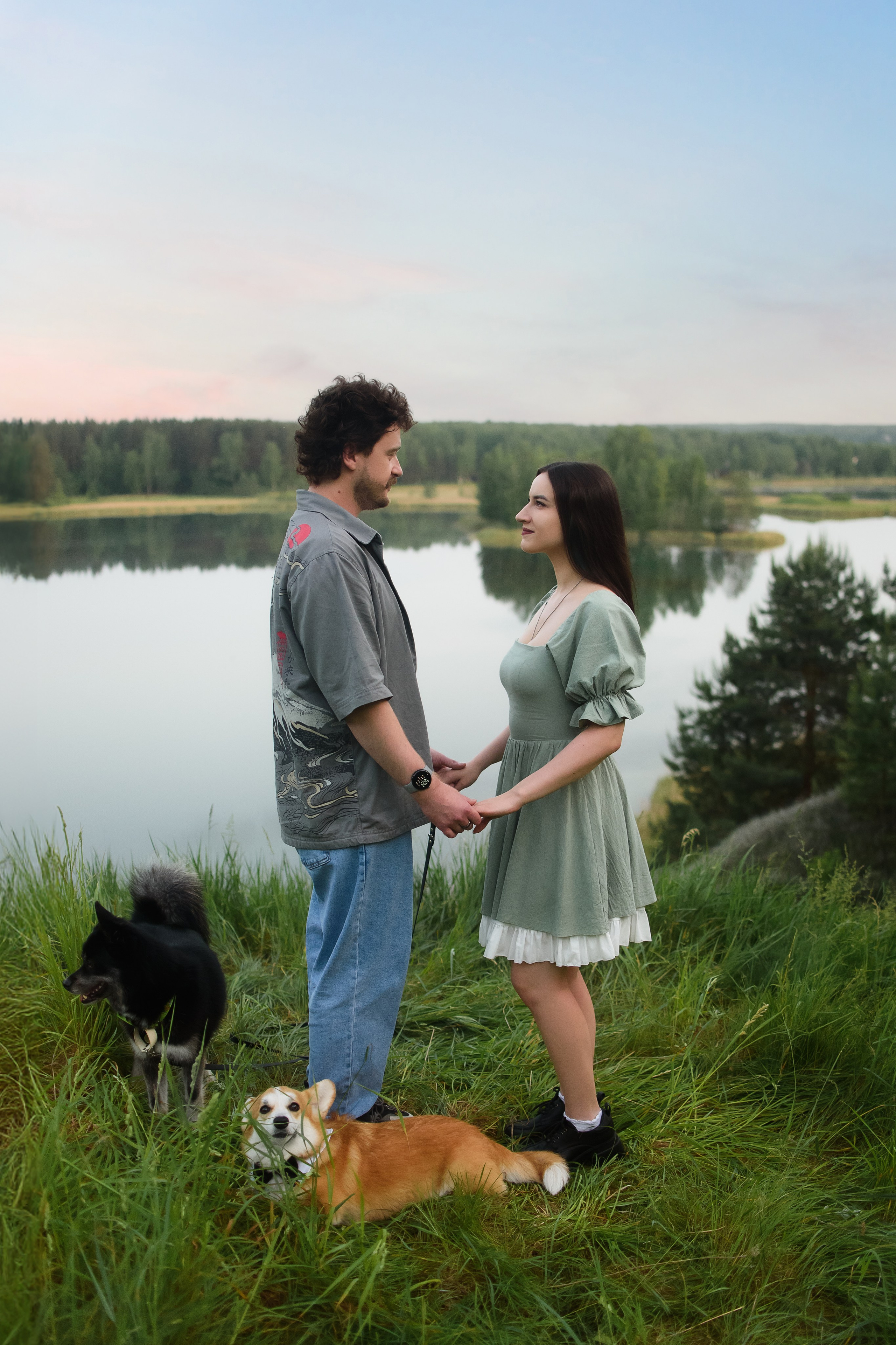 Максим, Надя, Шелби и Рой — 31.05.2025. Фотограф — Анималист | Анна Абрамова