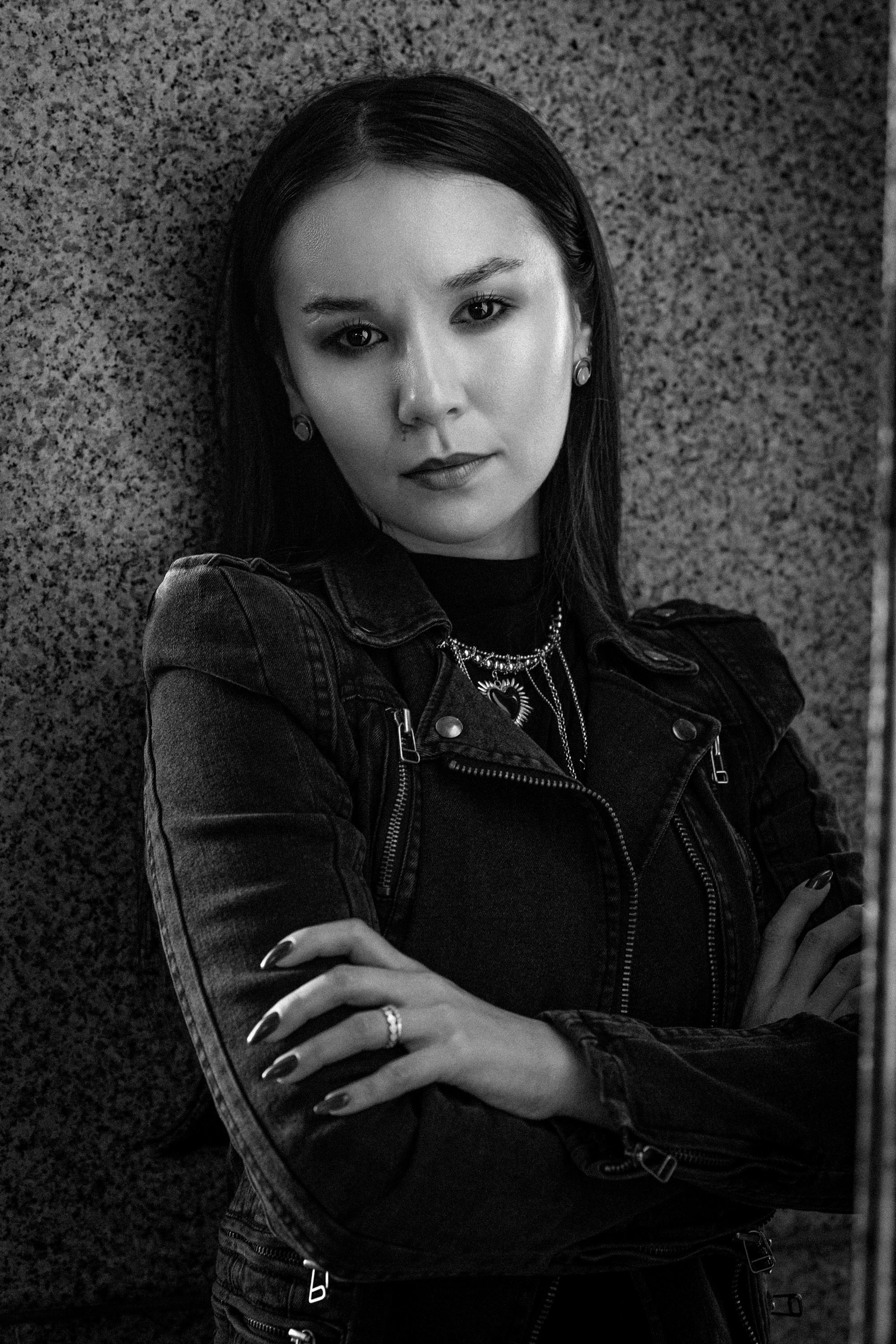 Татьяна в чёрно-белых тонах. Фотограф Андрей Серенков