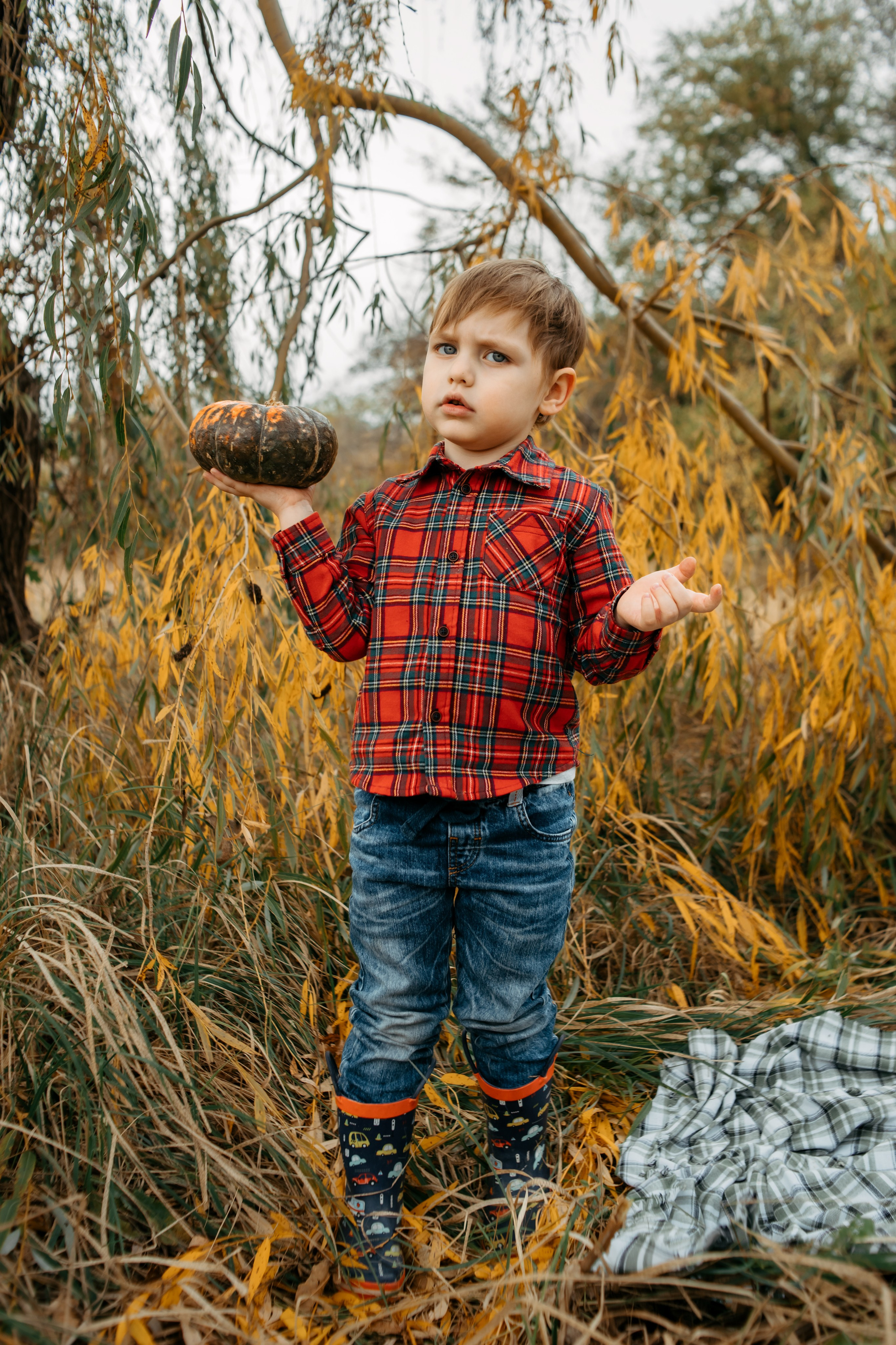 Семейная осенняя фотосессия на природе. Свадебный и семейный фотограф в Краснодарском крае Мария Данилкина