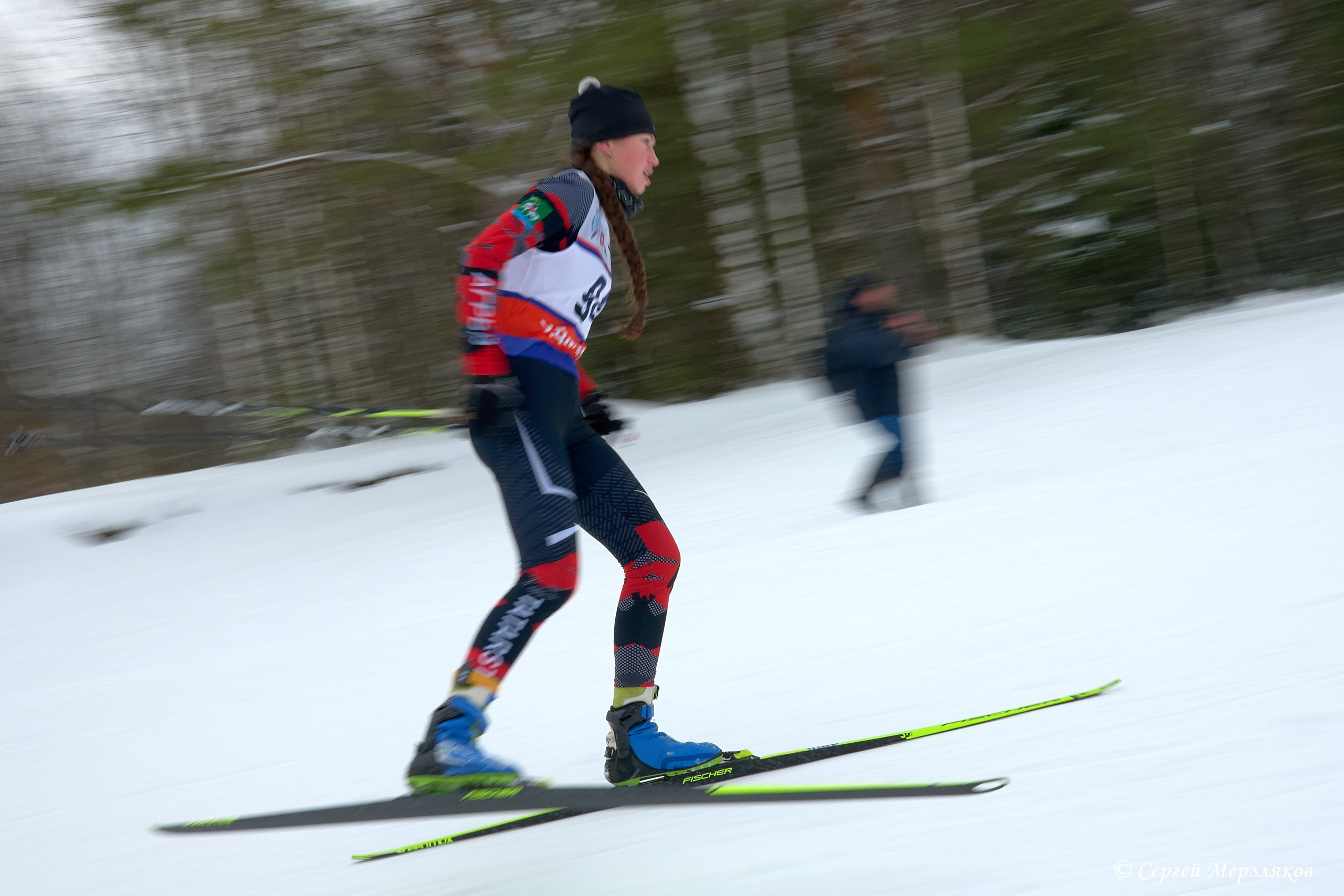 Всероссийские соревнования по лыжным гонкам на призы ЗМС Галины Кулаковой. Спортивный репортажный фотограф в Ижевске Сергей Мерзляков