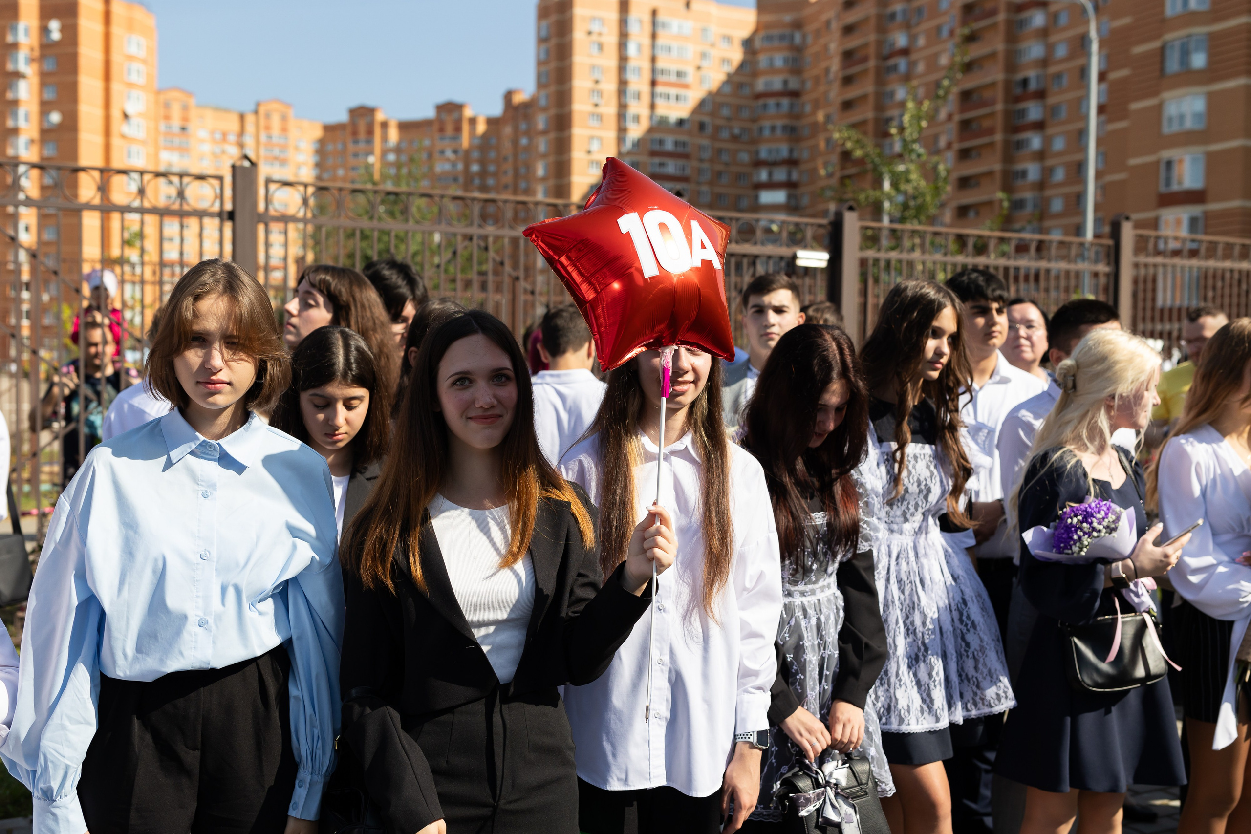 Линейка 1 сентября. Профессиональный Фотограф в Москве Андрей Славнов