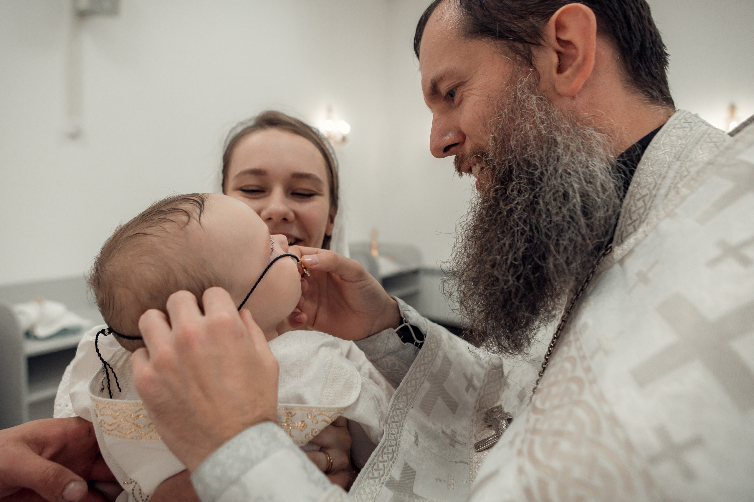 Крещение Артема. Photograph Svetlana Volkova