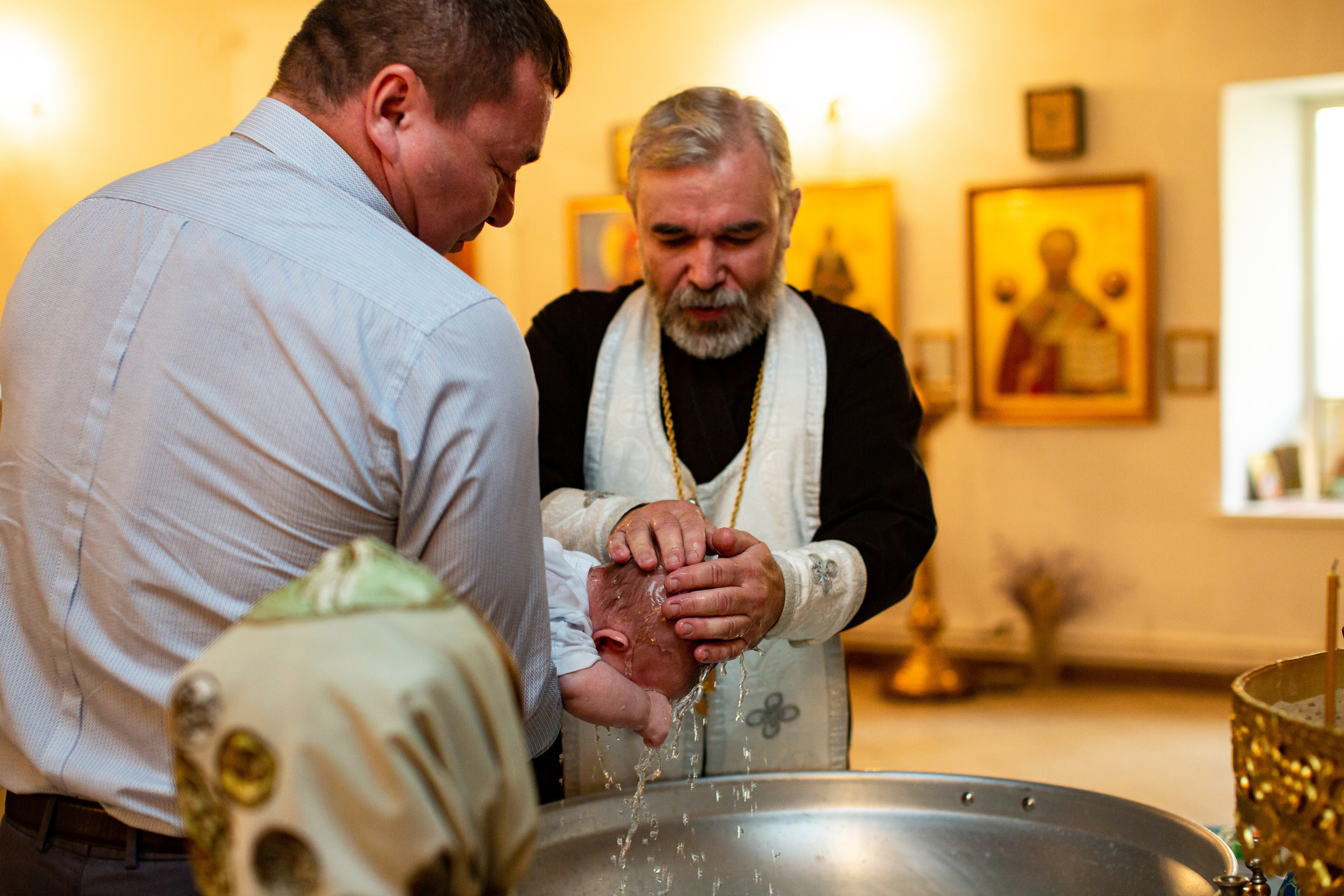 Крещение. Семейный и детский фотограф в Иркутске Анастасия Сыроватская