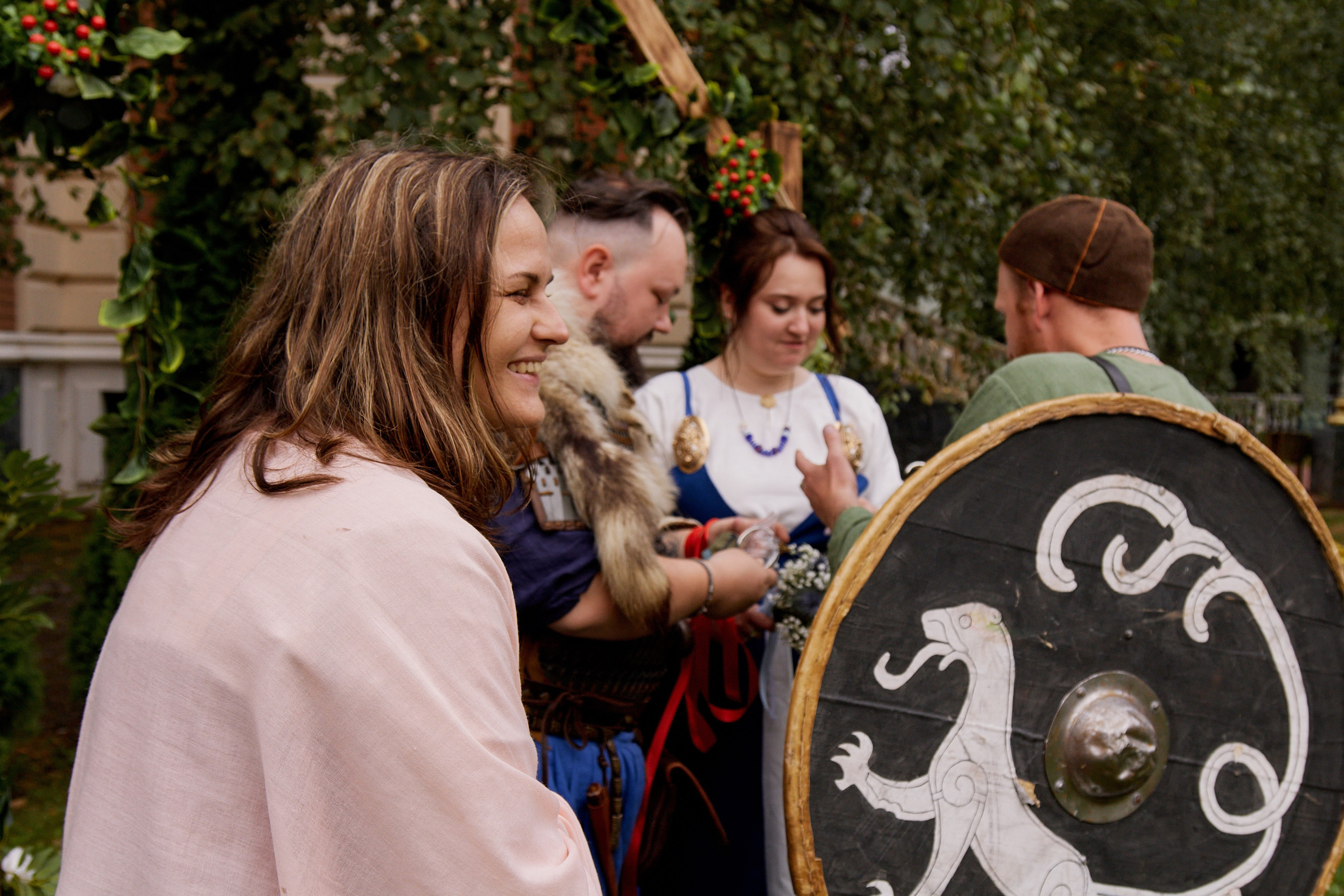 Юлия и Антон. Выездная роспись в стиле викингов. Фотограф лавстори Москва/МО Приятелева Ангелина