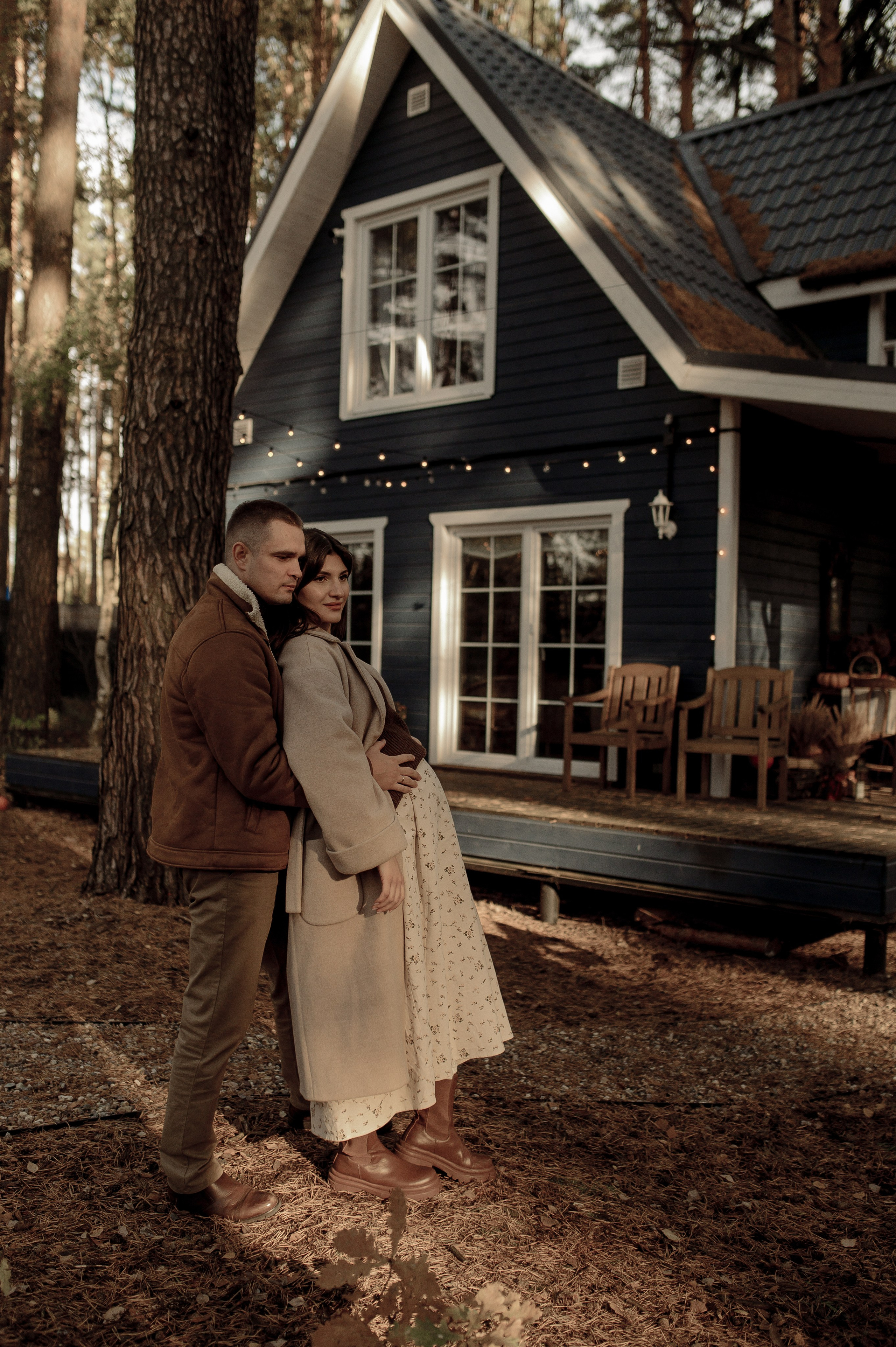 Осенним днем в теплых объятиях. Фотограф Мария Стрелкова