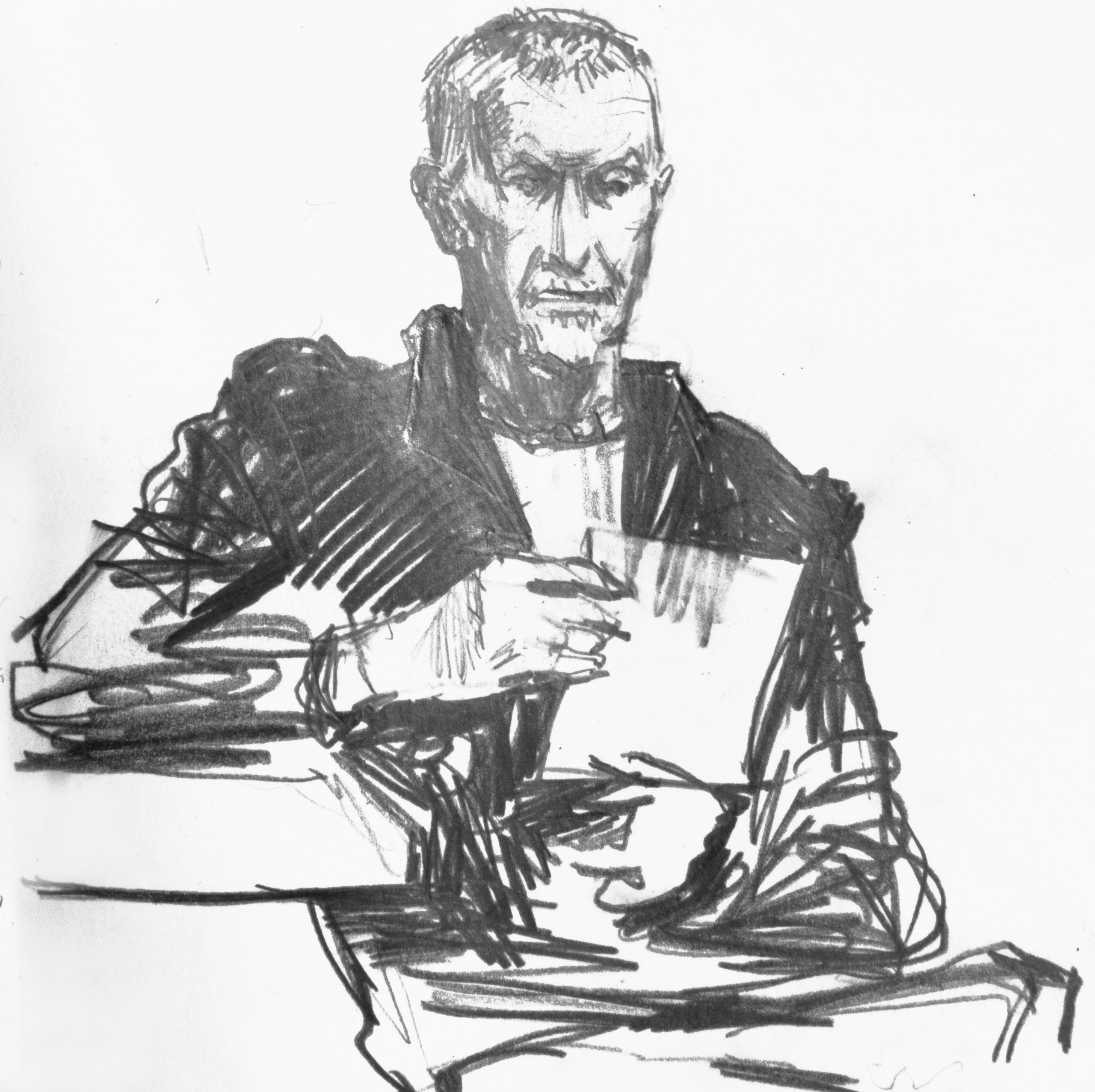 Портреты. Графика. Ольга Васильева художник в Санкт-Петербурге