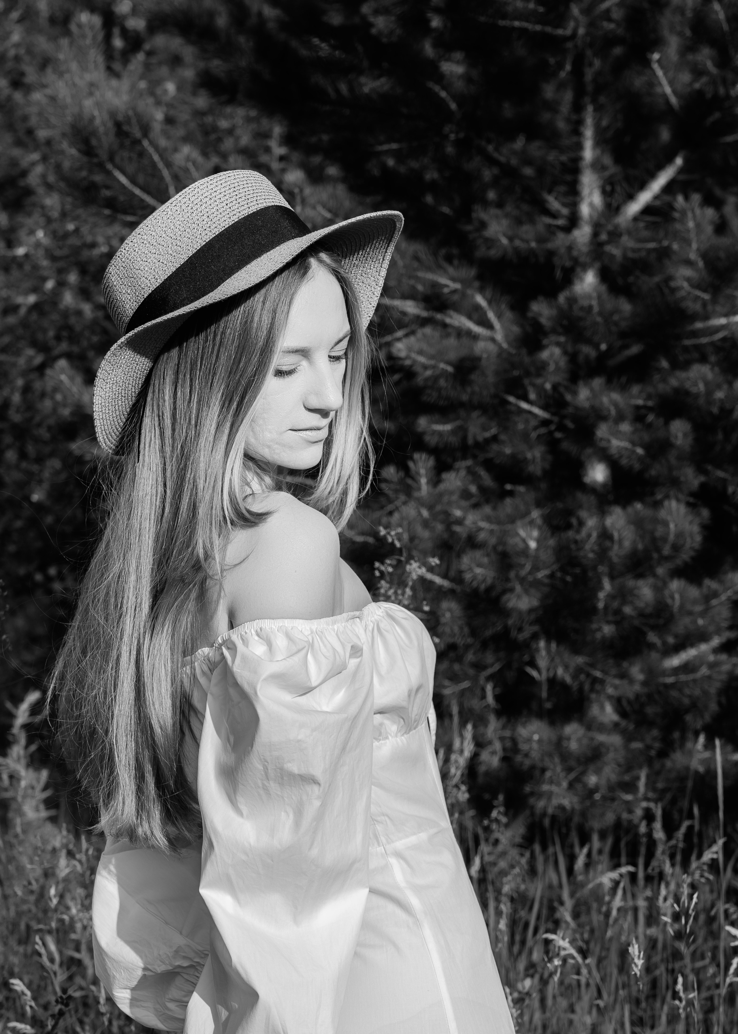 Летняя фотосессия на природе. Женский фотограф в Красноярске