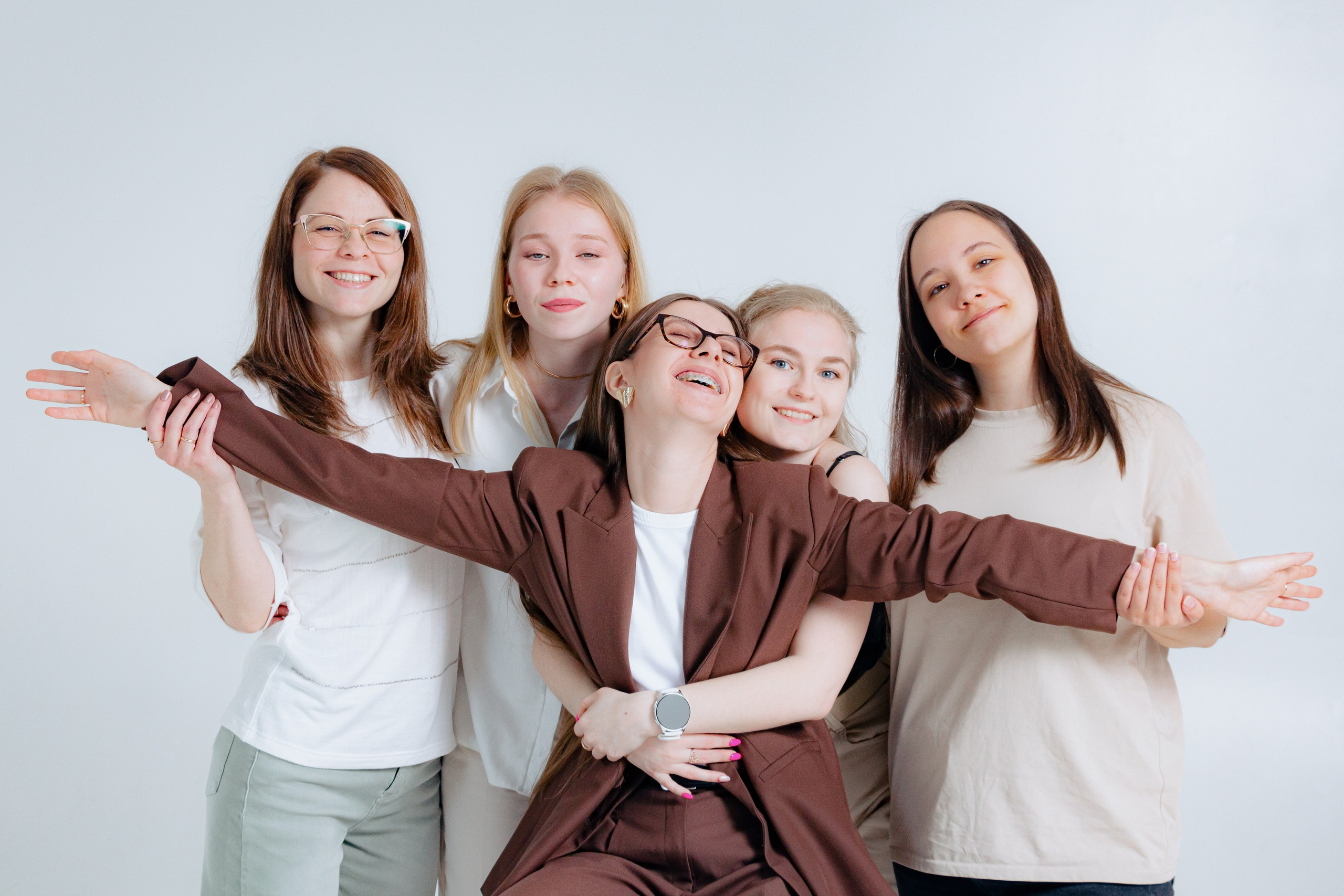 Коллективная фотосессия в студии, Екатеринбург. Фотограф в Екатеринбурге Пойгина Елена