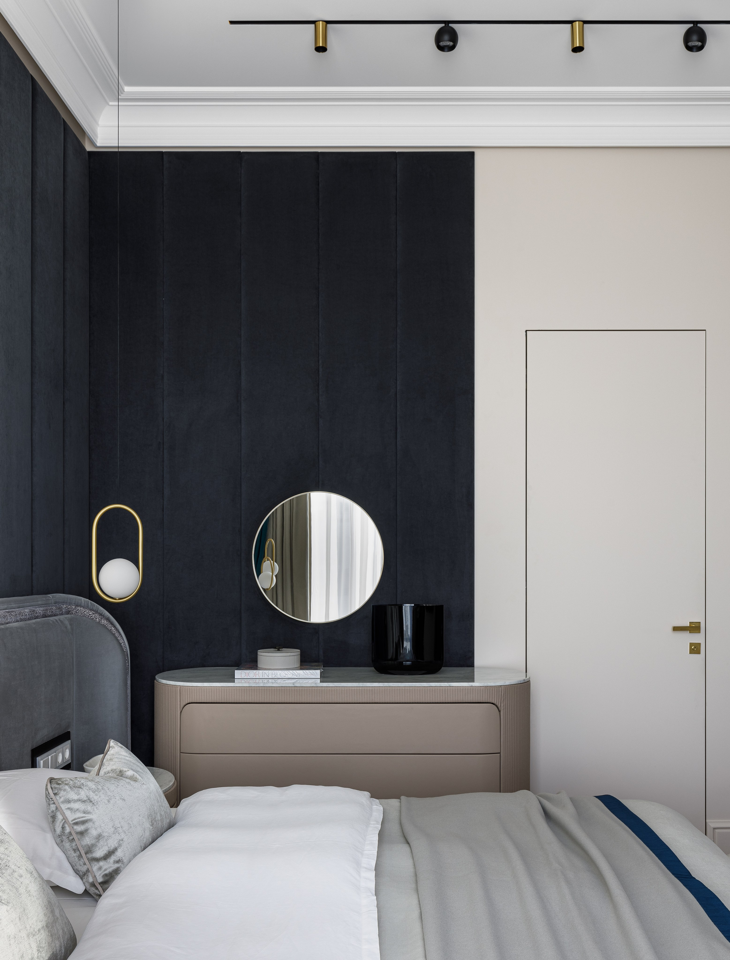 дизайн спальни в современной классике 