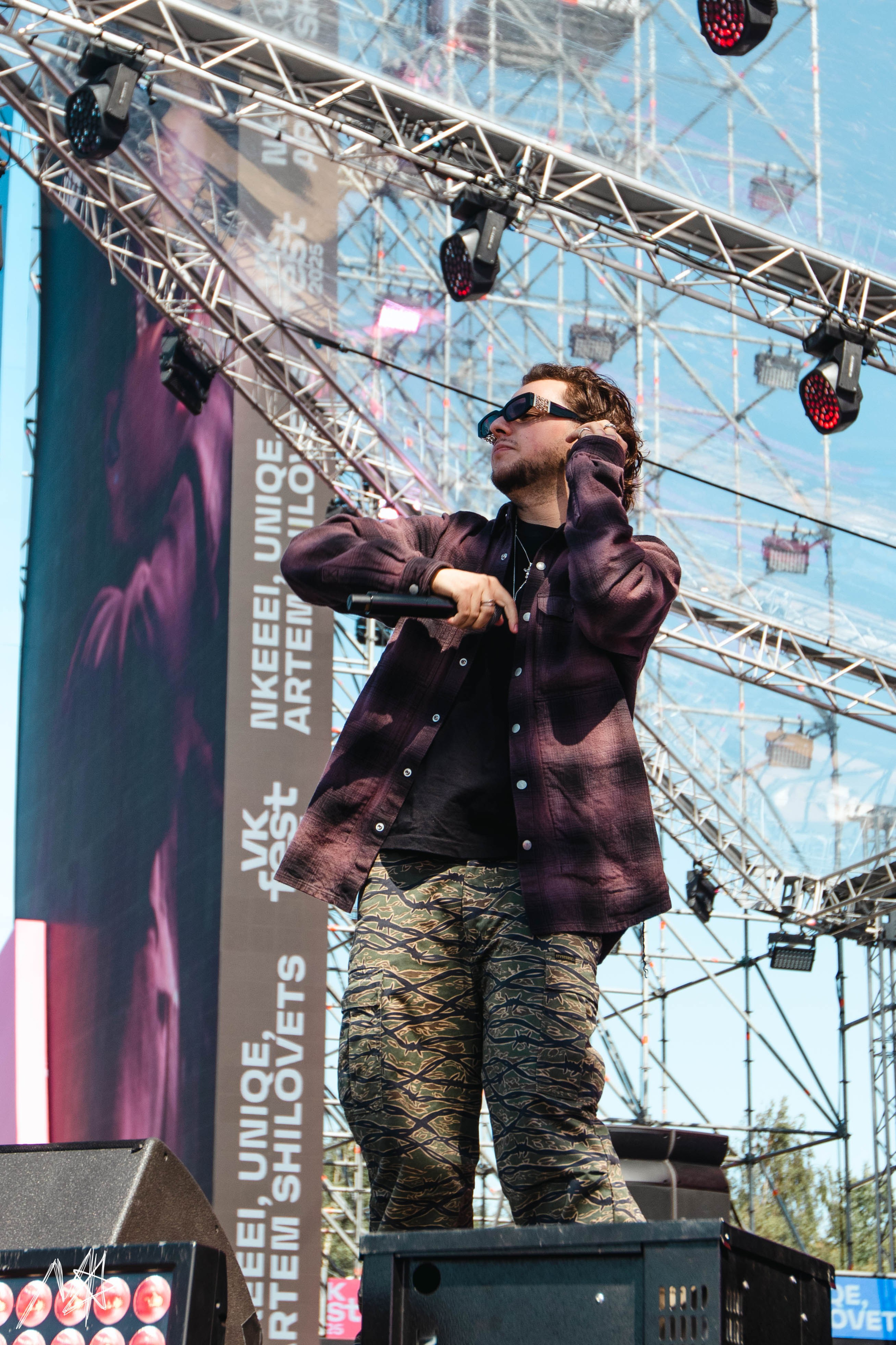 Nkeeei, unique & Artem Shilovets. Концертный фотограф