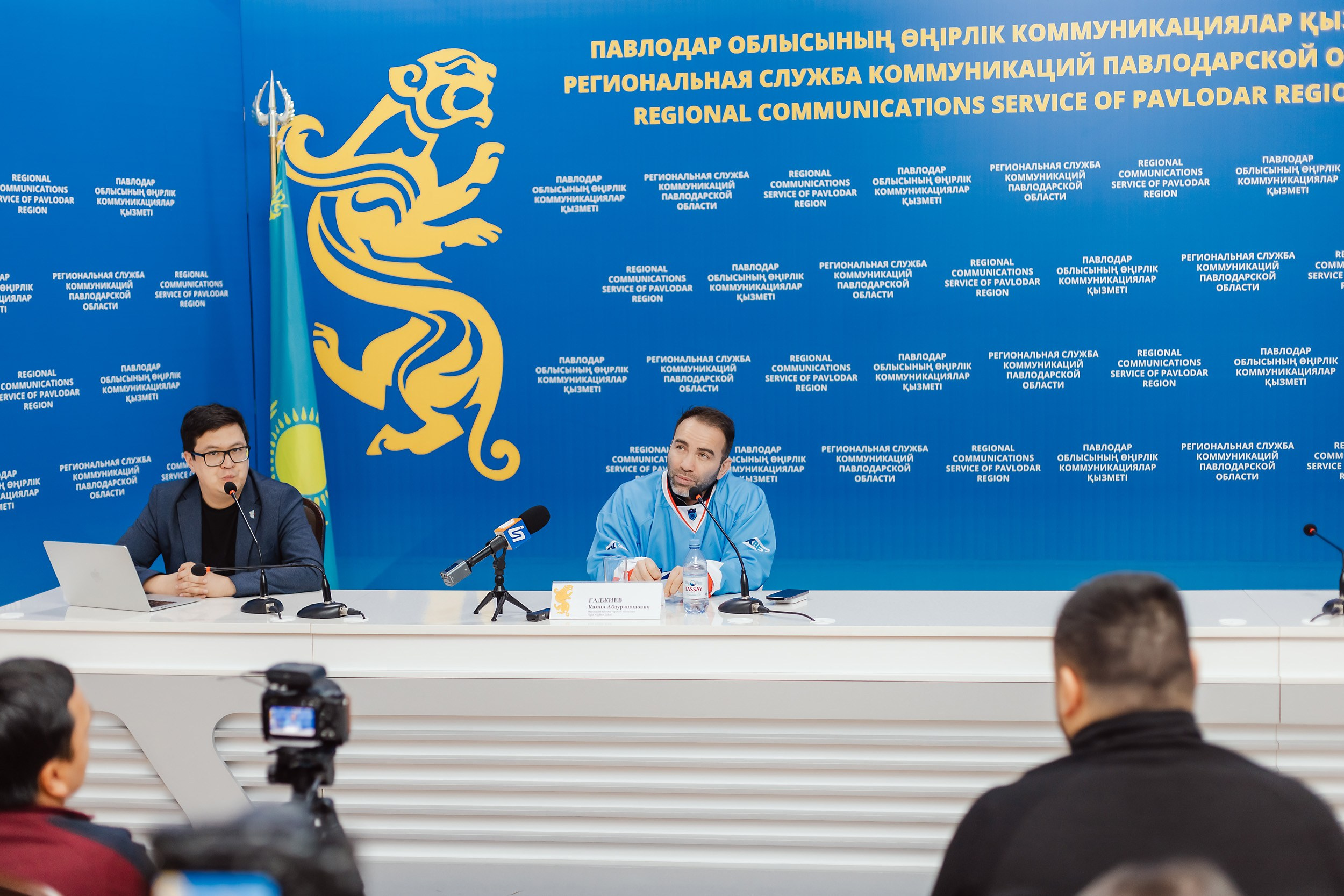 Пресс-конференция Камиля Гаджиева. Кипятком Павлодар