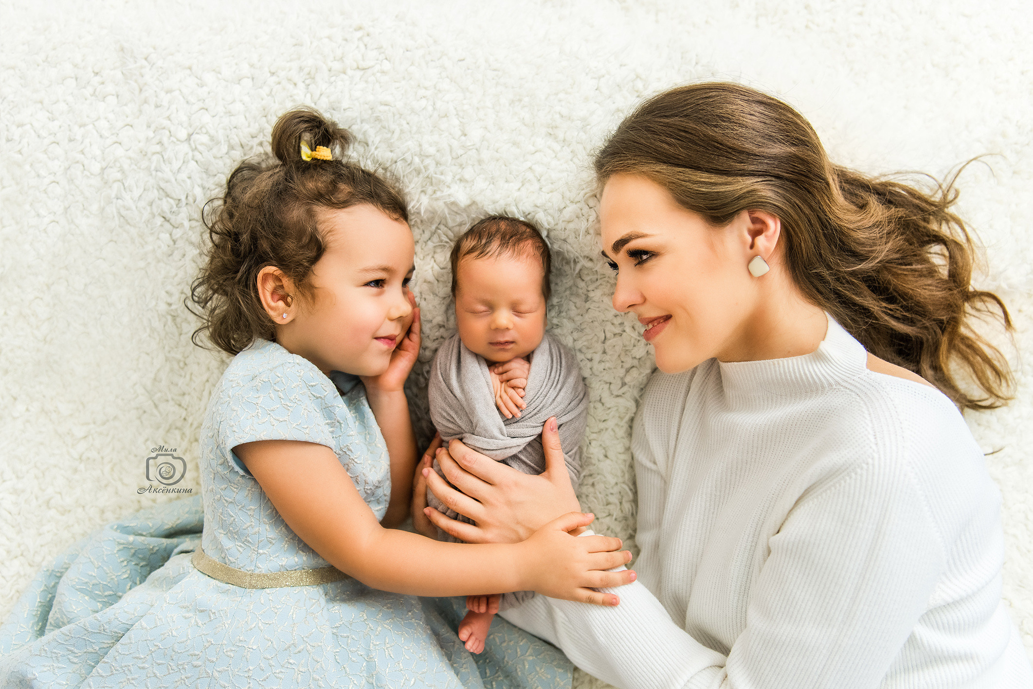 Портфолио новорожденных. Фотограф в Нефтеюганске Мила Аксёнкина