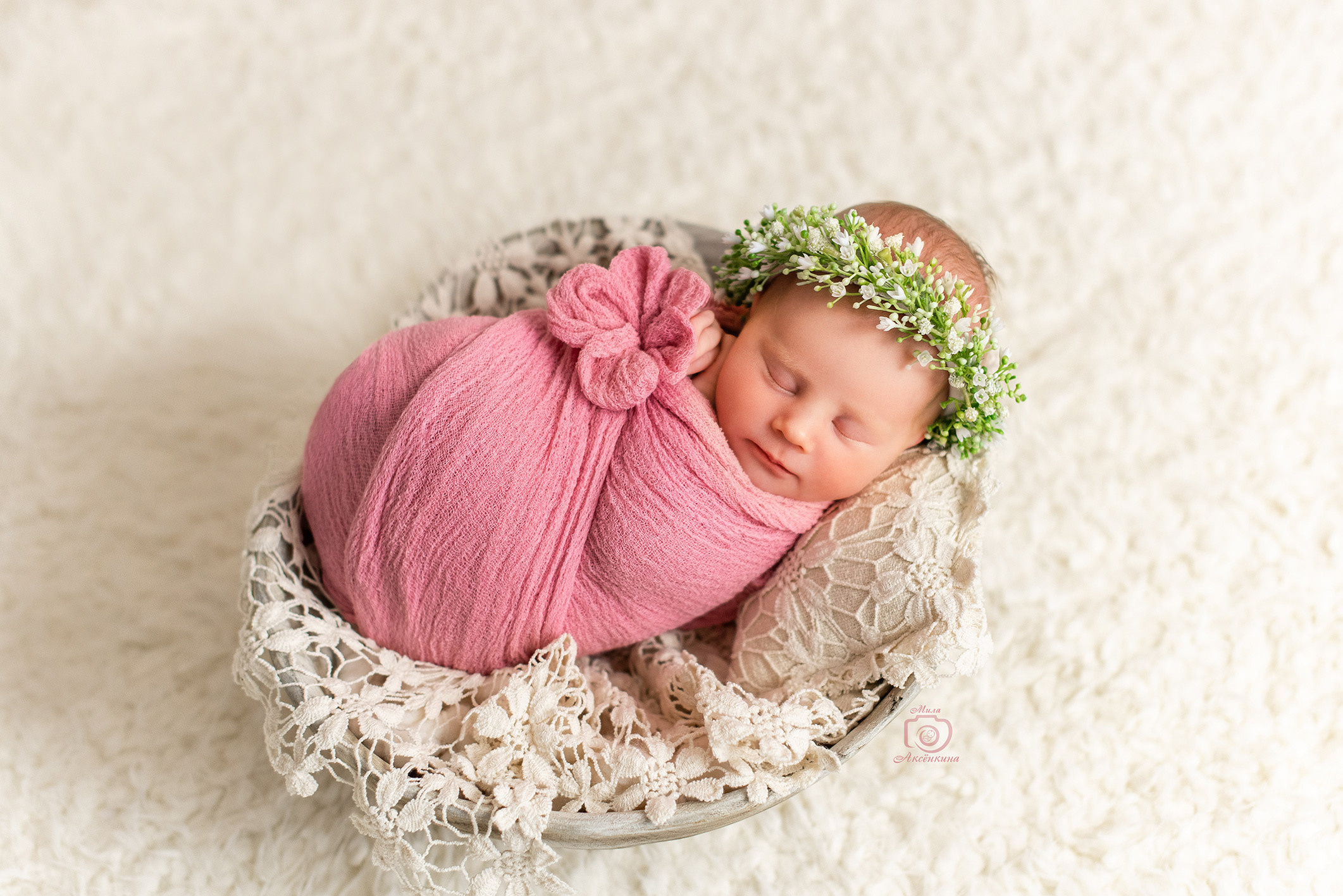 Портфолио новорожденных. Фотограф в Нефтеюганске Мила Аксёнкина