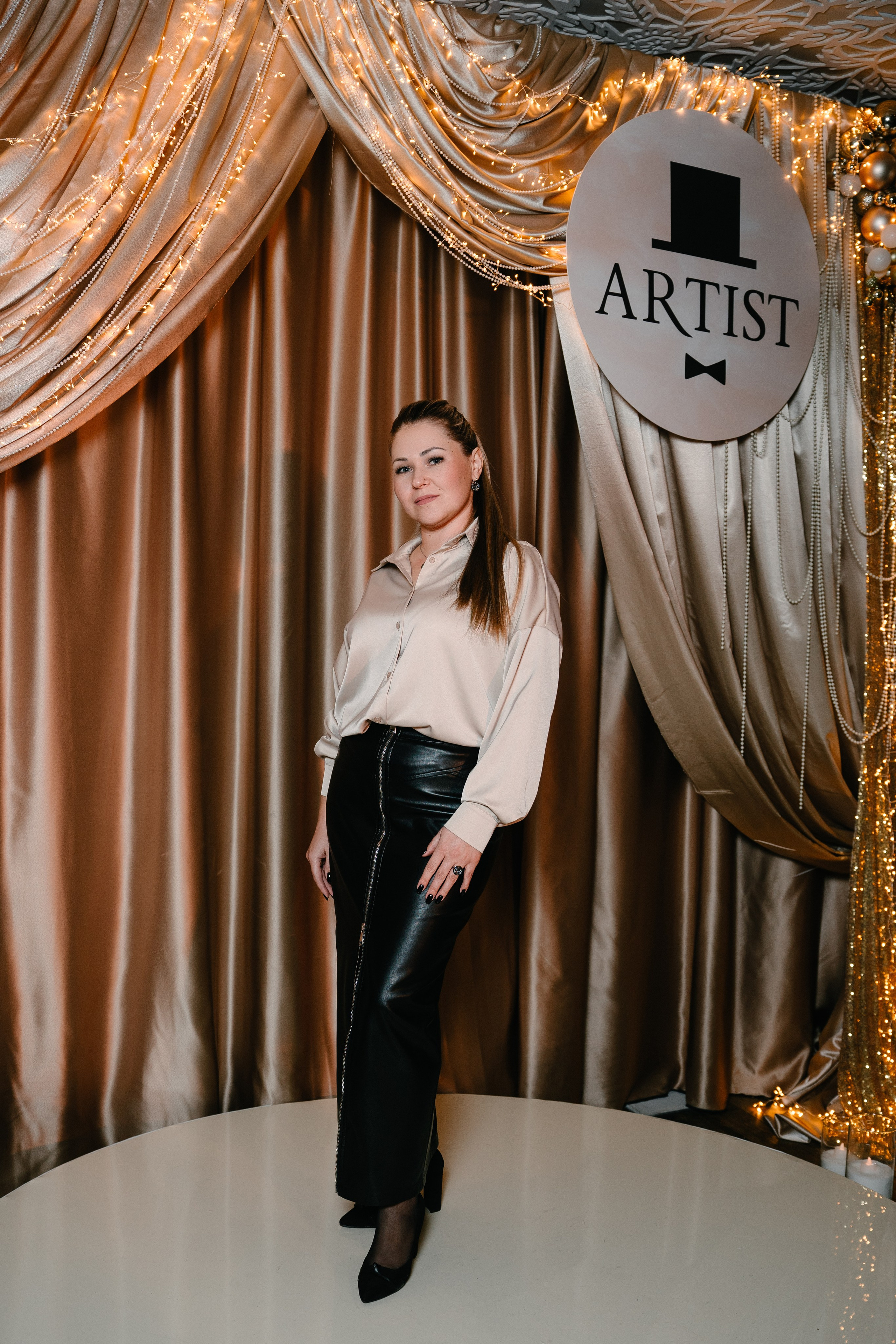 Новогодний вечер в Артисте. Свадебный и семейный фотограф в Воронеже Анастасия Бойко