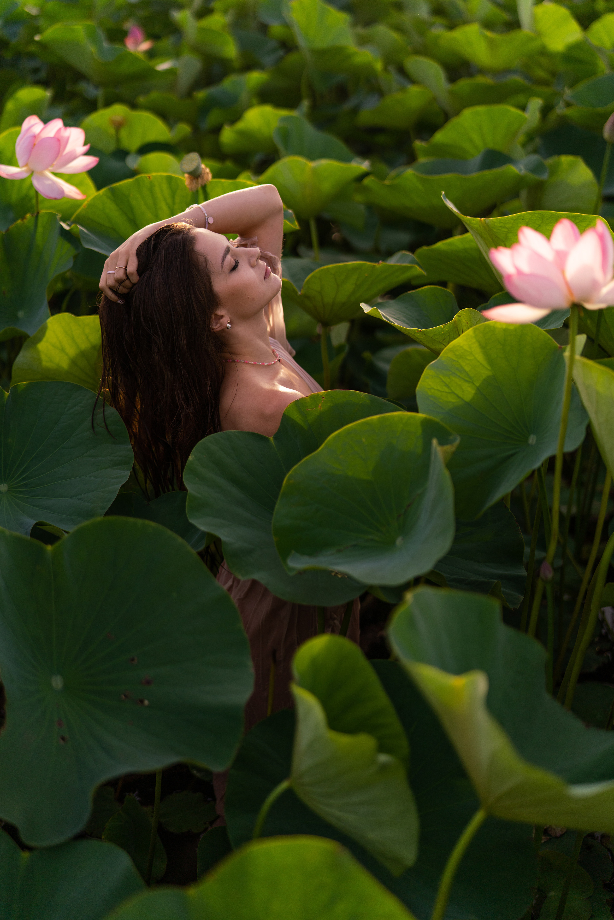 Лотосы. Фотограф Алматы, курс по Фотографии в Алматы. Дмитриева Наталья