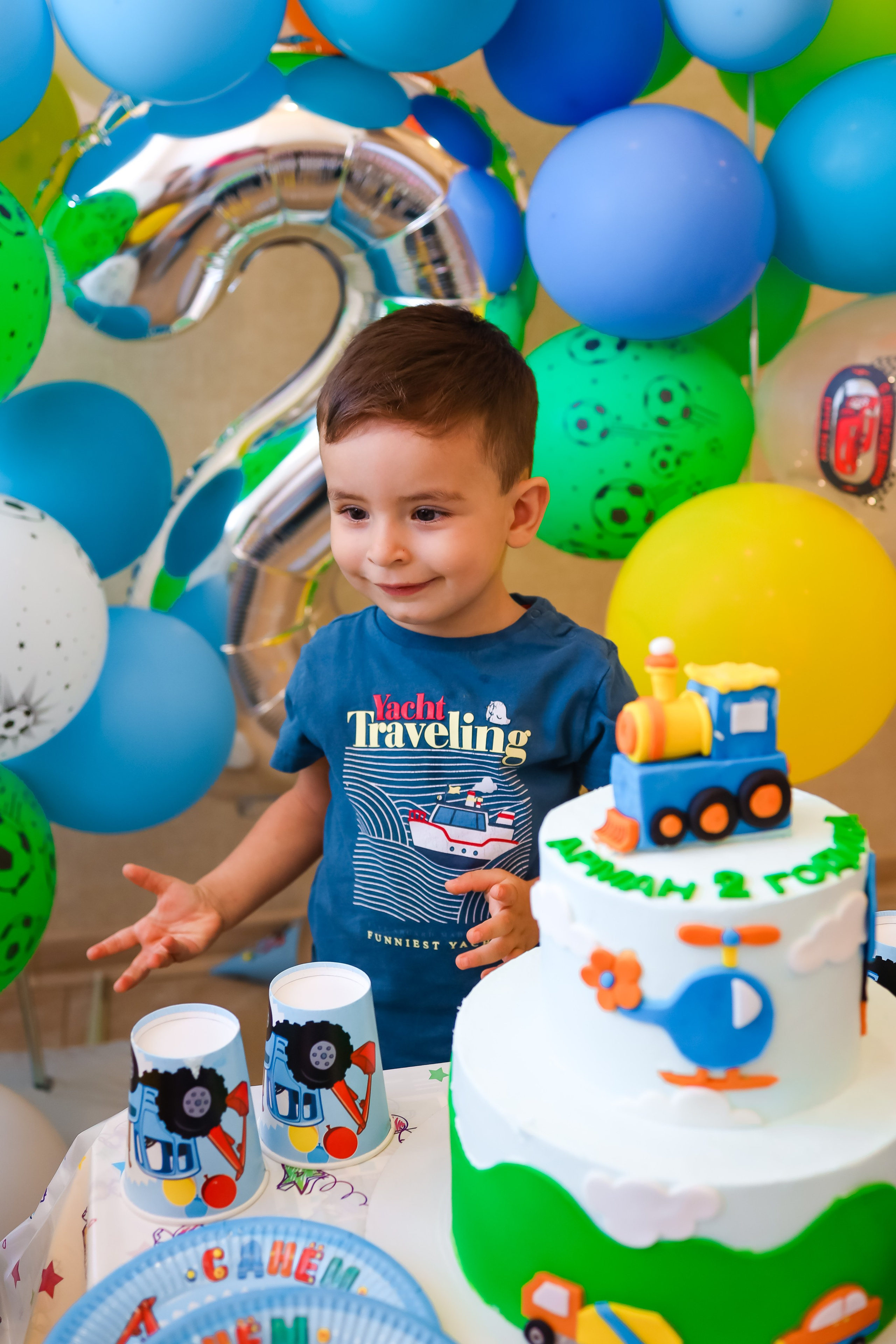 День рождения 2 года дома. Главная