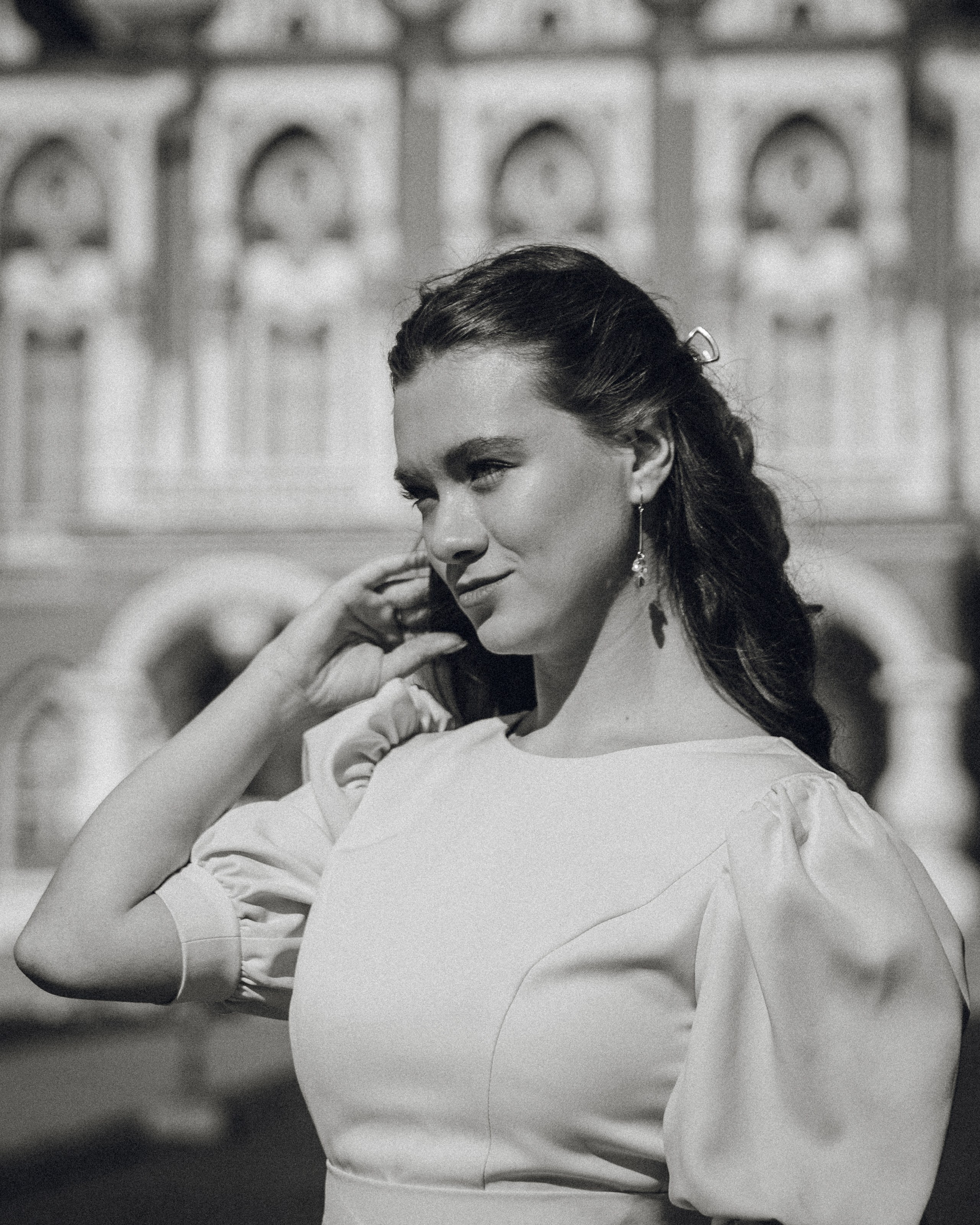 Черно-белый портрет. Портретный фотограф в Москве Владимир Саяпин