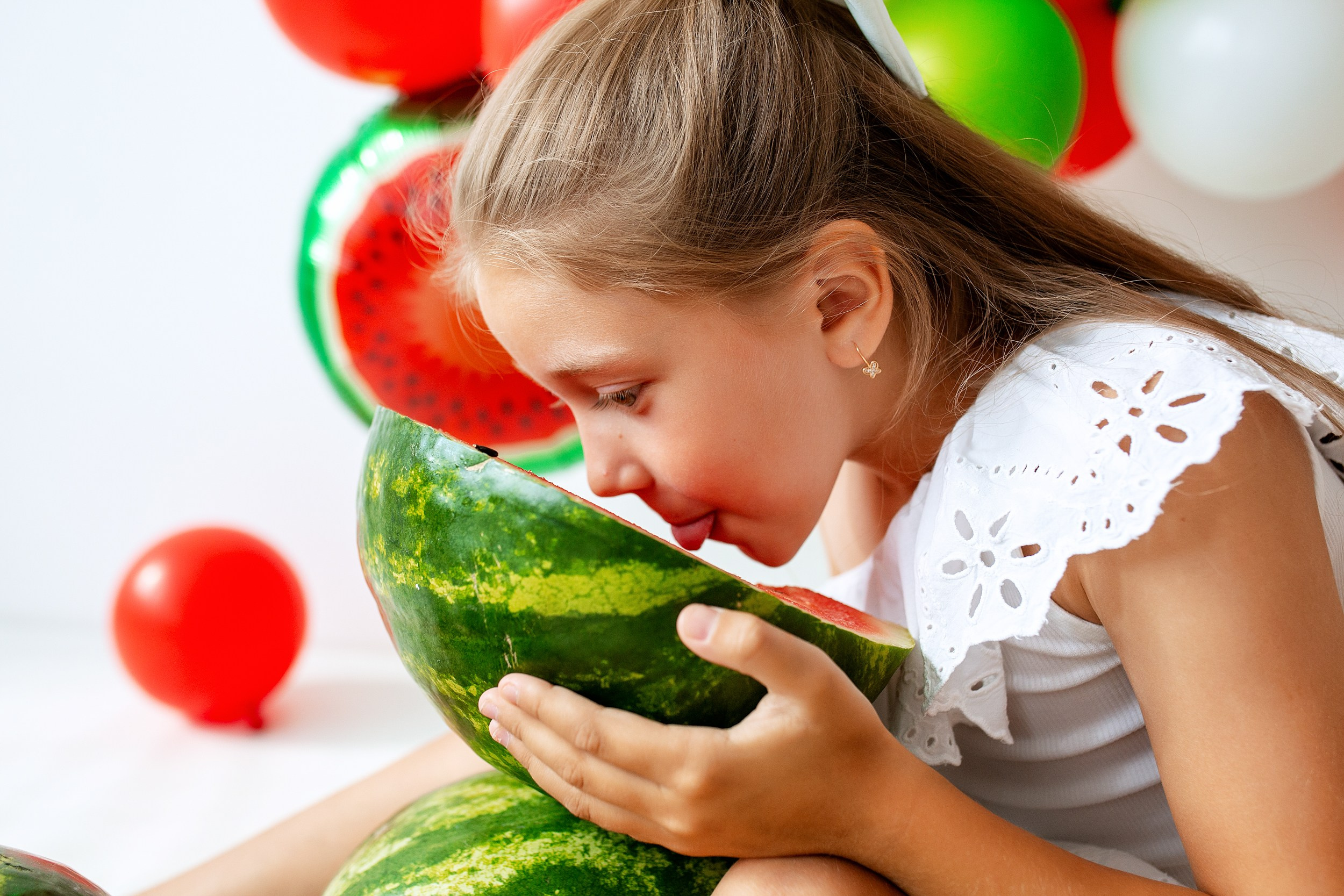 КОСТЯ и арбузы. Фотограф новорожденных Оксана Полевская