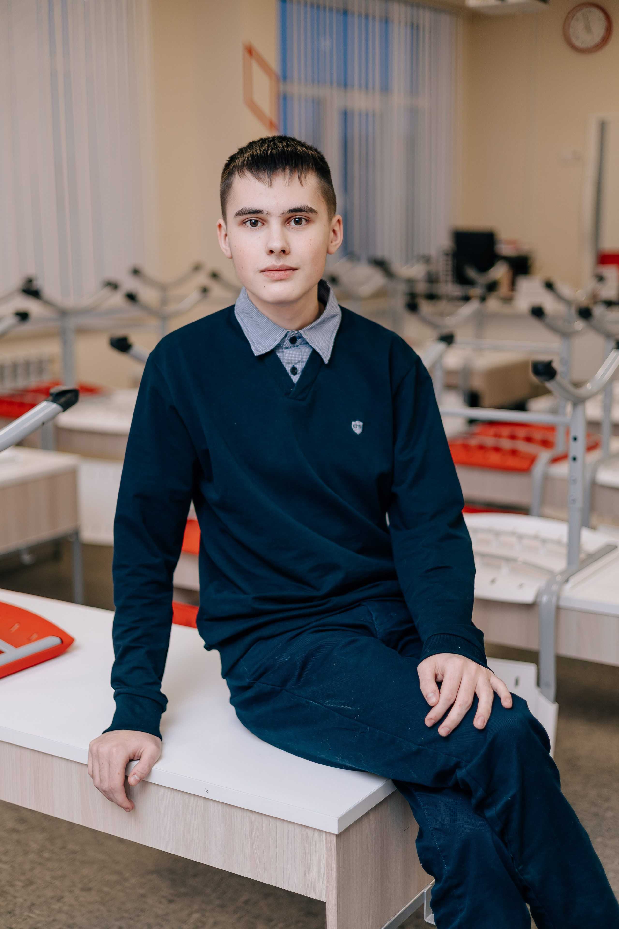 Галерея портретов в школе (старшие). Выпускные альбомы в Луге/Школьные съёмки