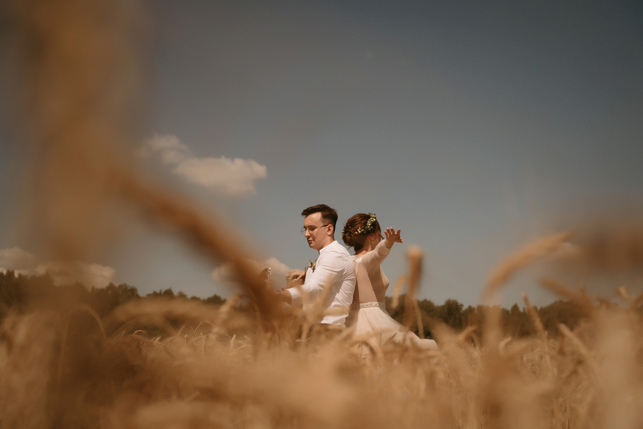 Люба и Миша (утро, прогулка, ЗАГС). Фотограф Наталья Шелест