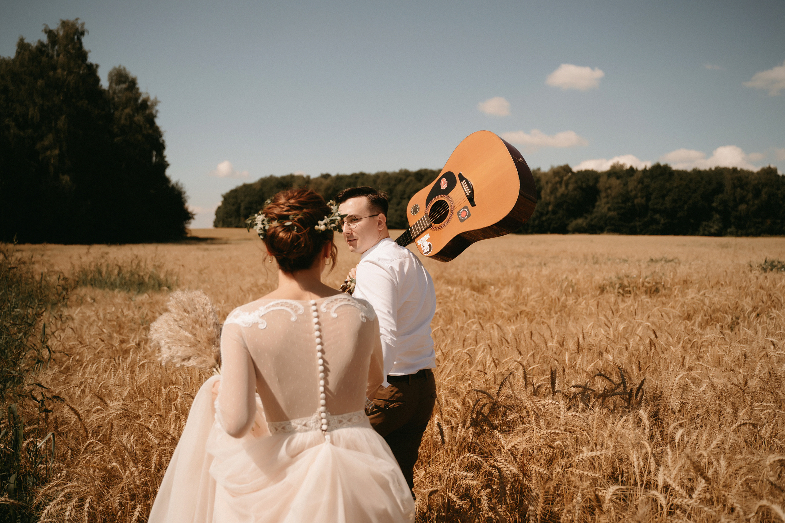 Люба и Миша (утро, прогулка, ЗАГС). Фотограф Наталья Шелест