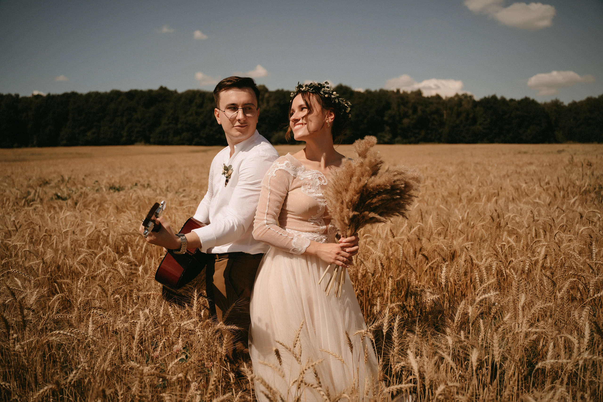 Люба и Миша (утро, прогулка, ЗАГС). Фотограф Наталья Шелест